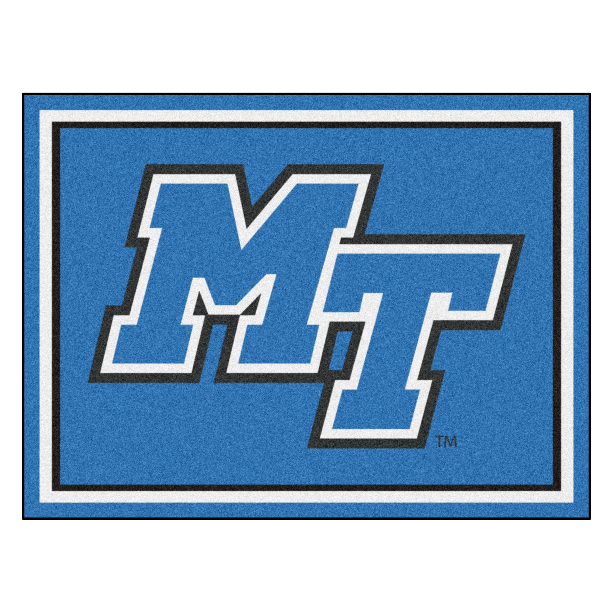 Middle Tennessee State University 8x10 Rug