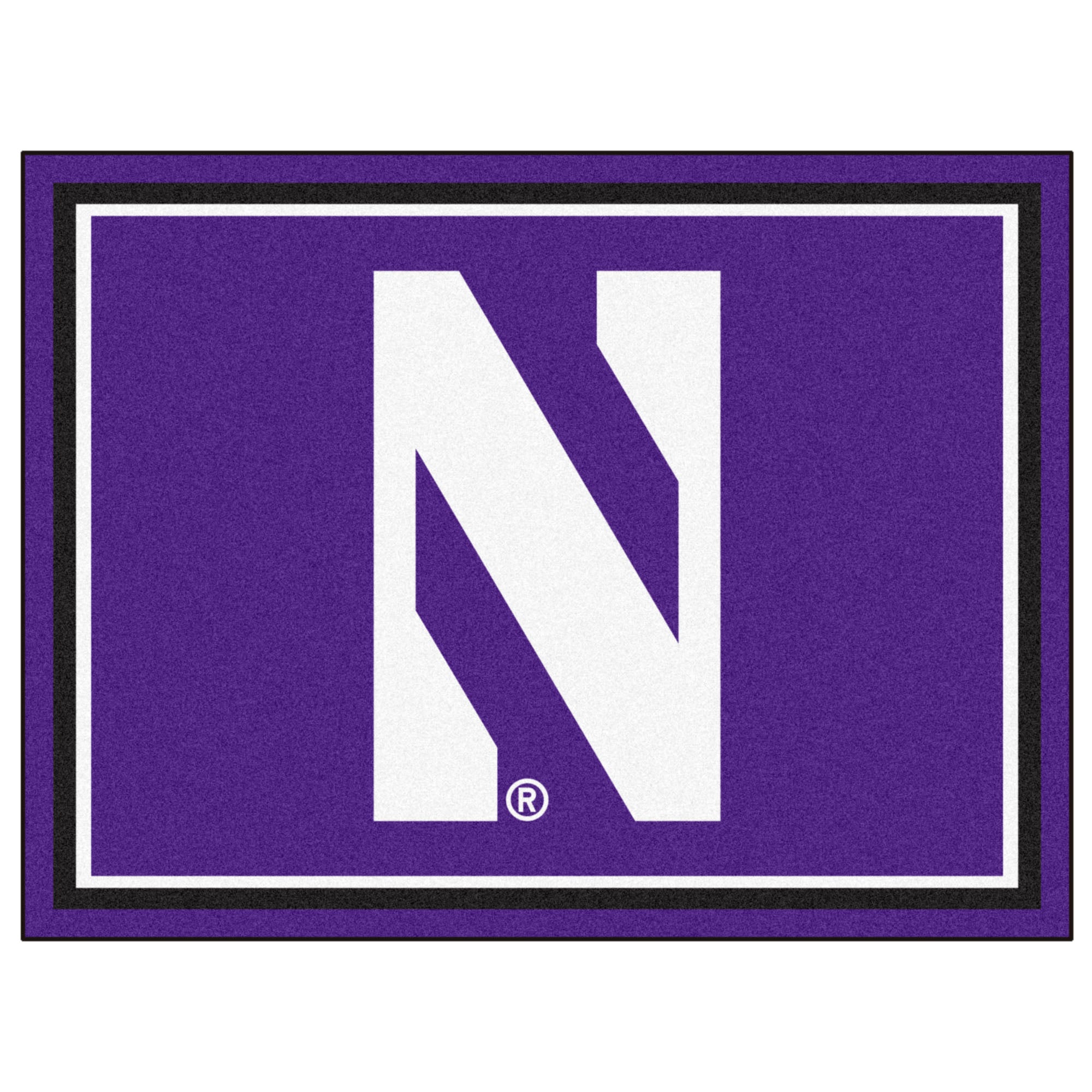 Northwestern University 8x10 Rug