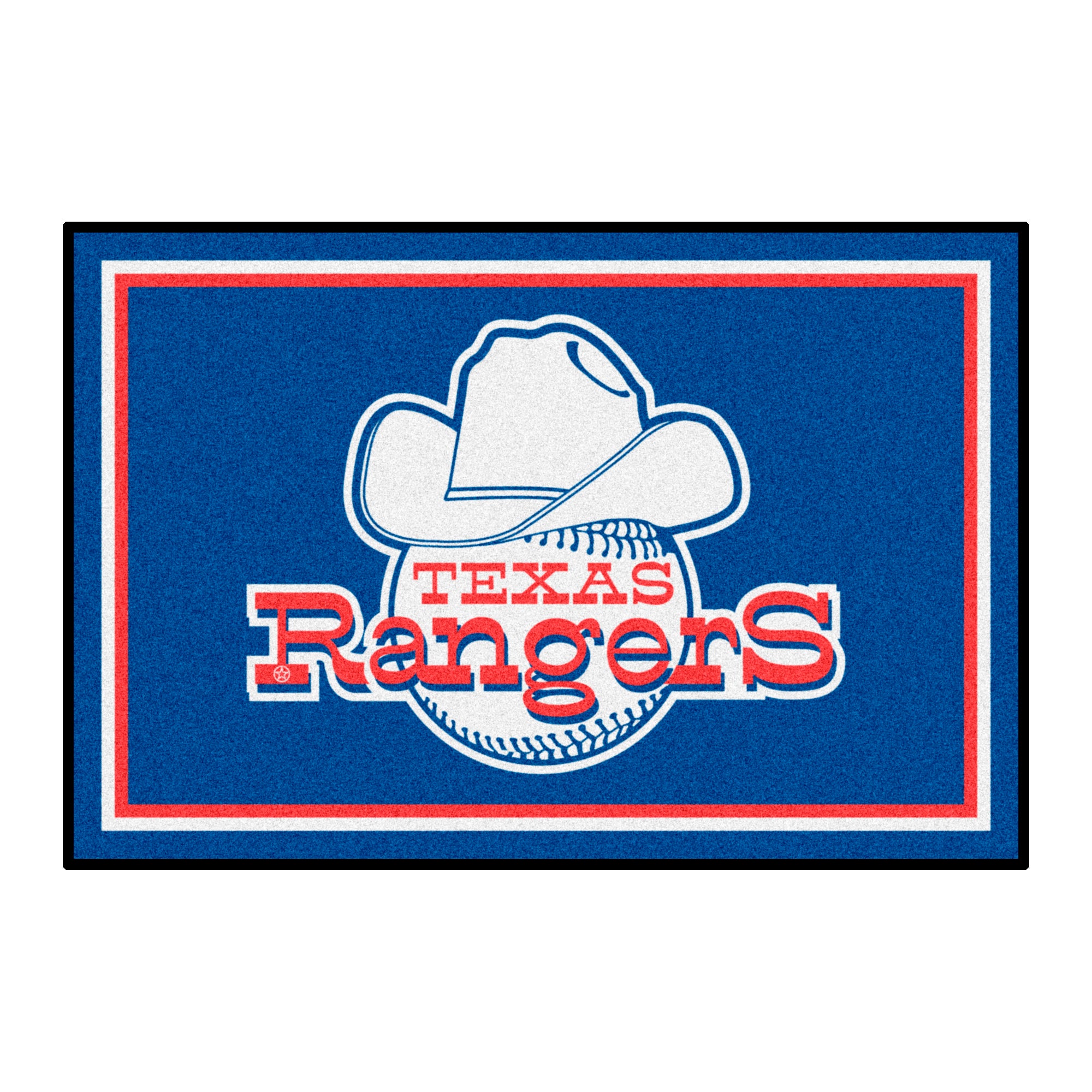 MLBCC - Texas Rangers 4x6 Rug