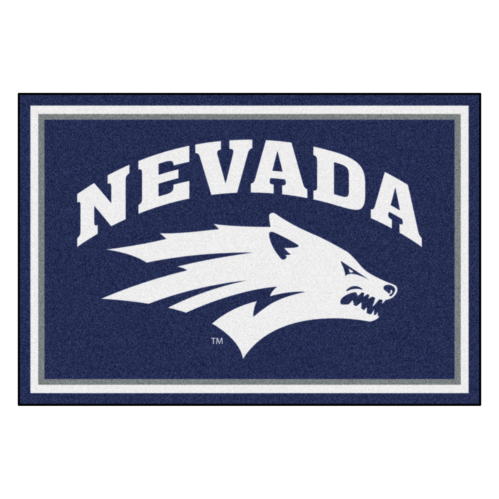 University of Nevada 5x8 Rug