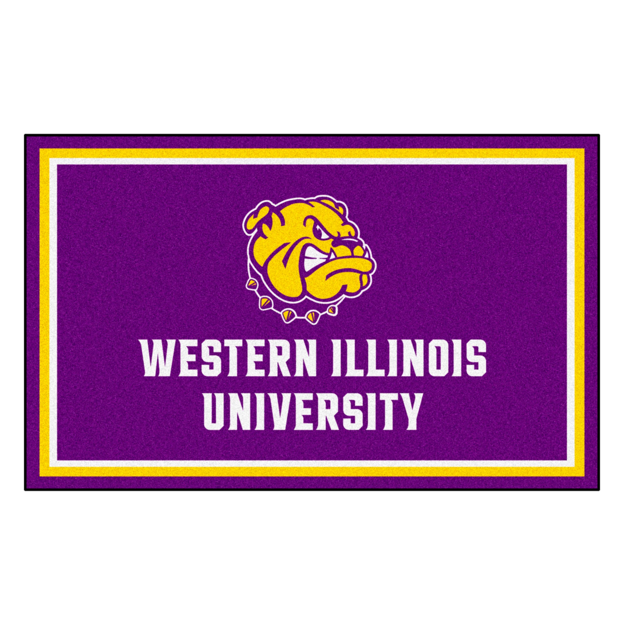 Western Illinois University 4x6 Rug