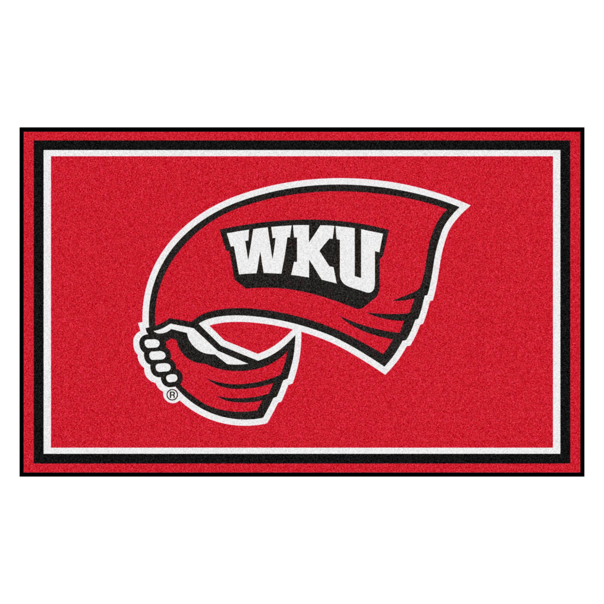 Western Kentucky University 4x6 Rug