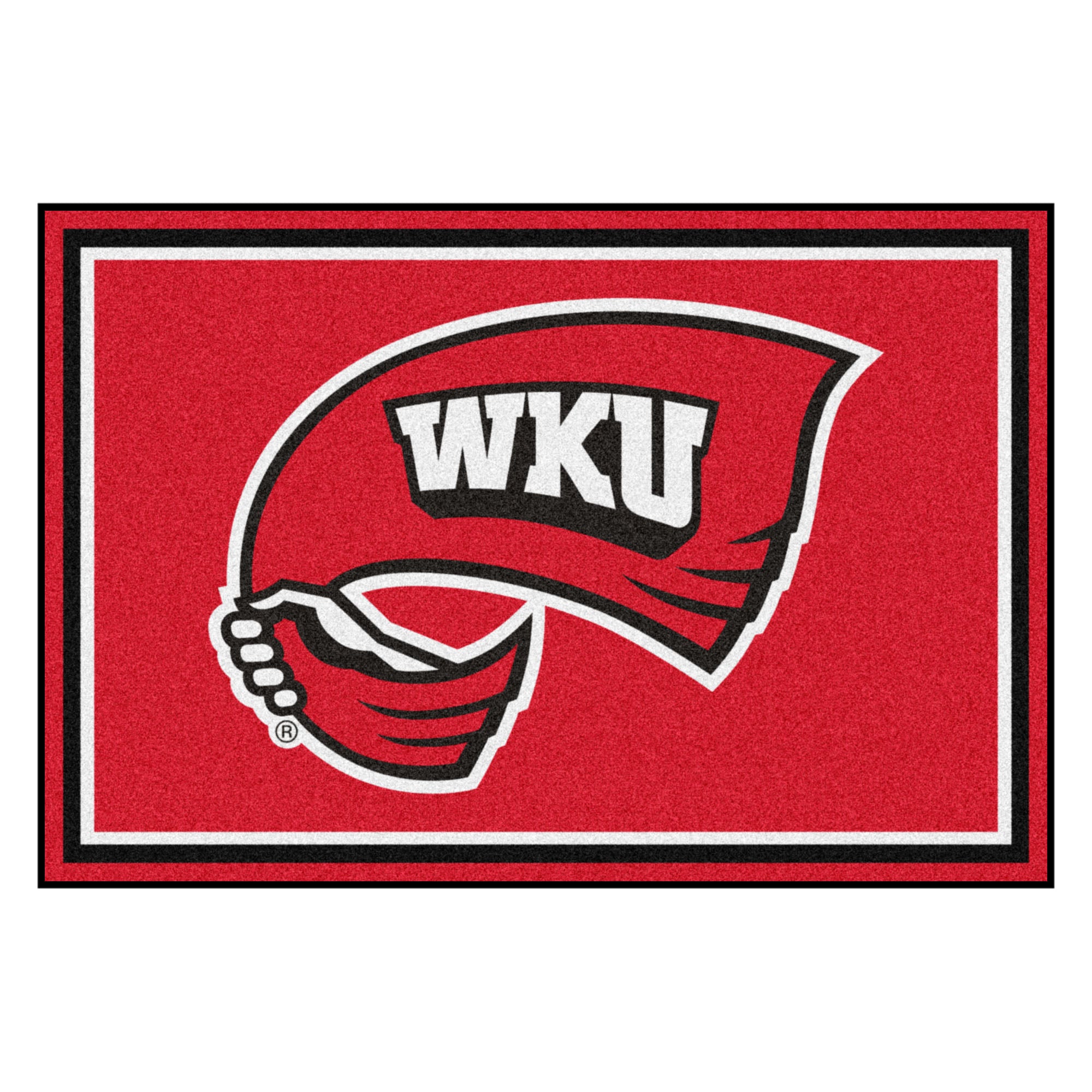 Western Kentucky University 5x8 Rug