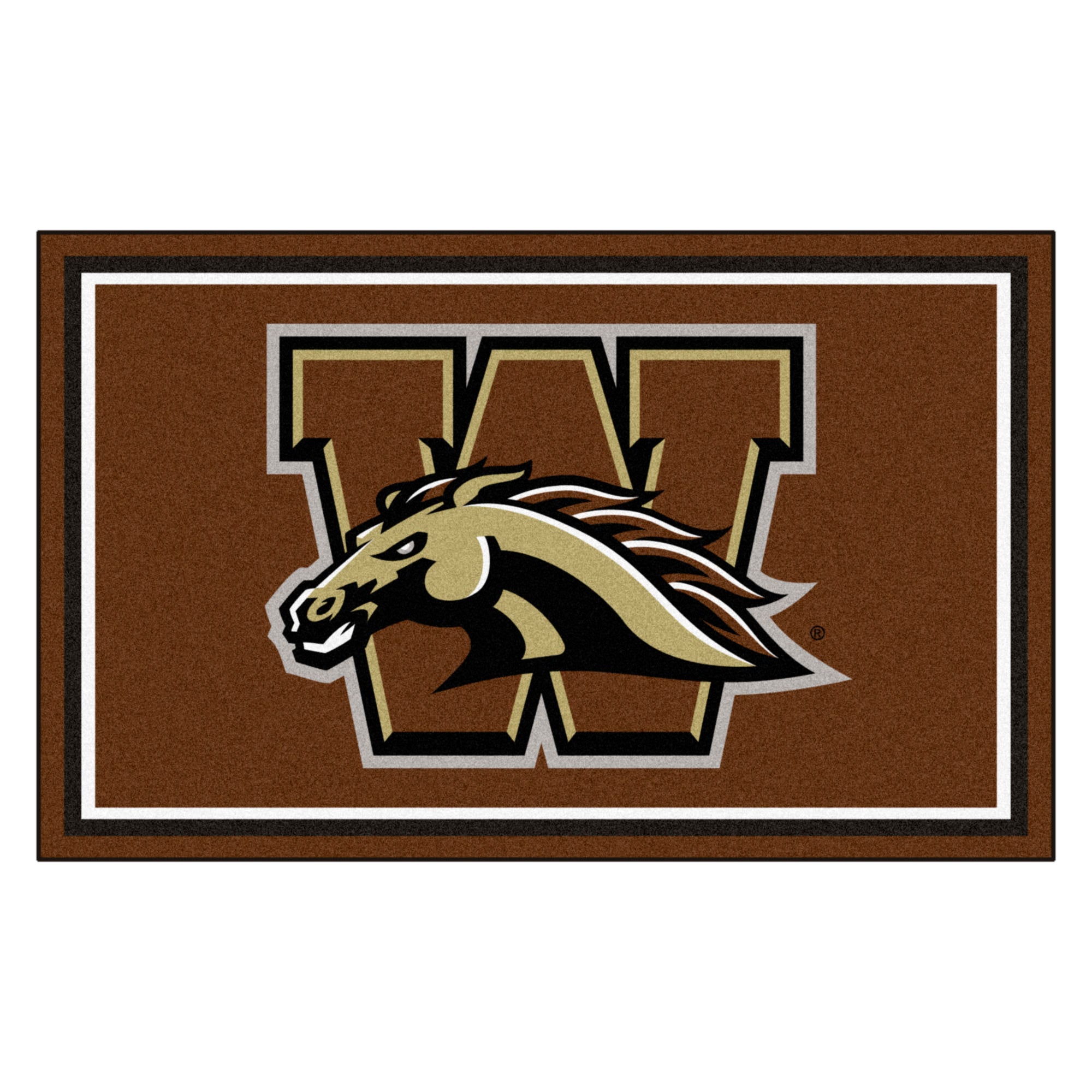 Western Michigan University 4x6 Rug