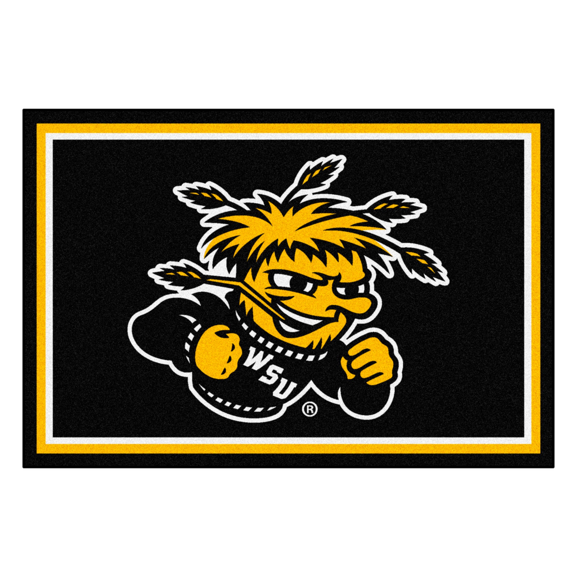 Wichita State University 5x8 Rug