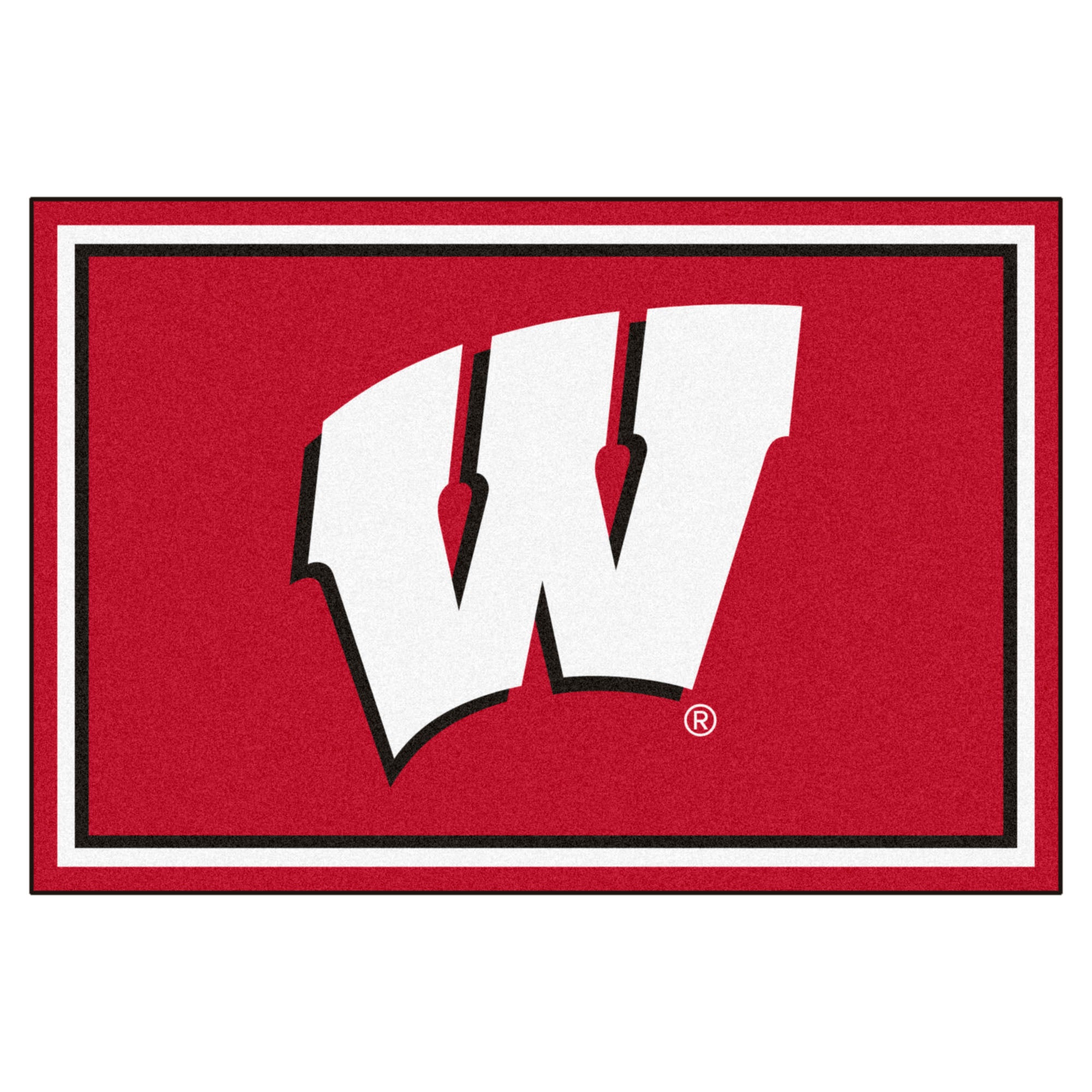 University of Wisconsin 5x8 Rug