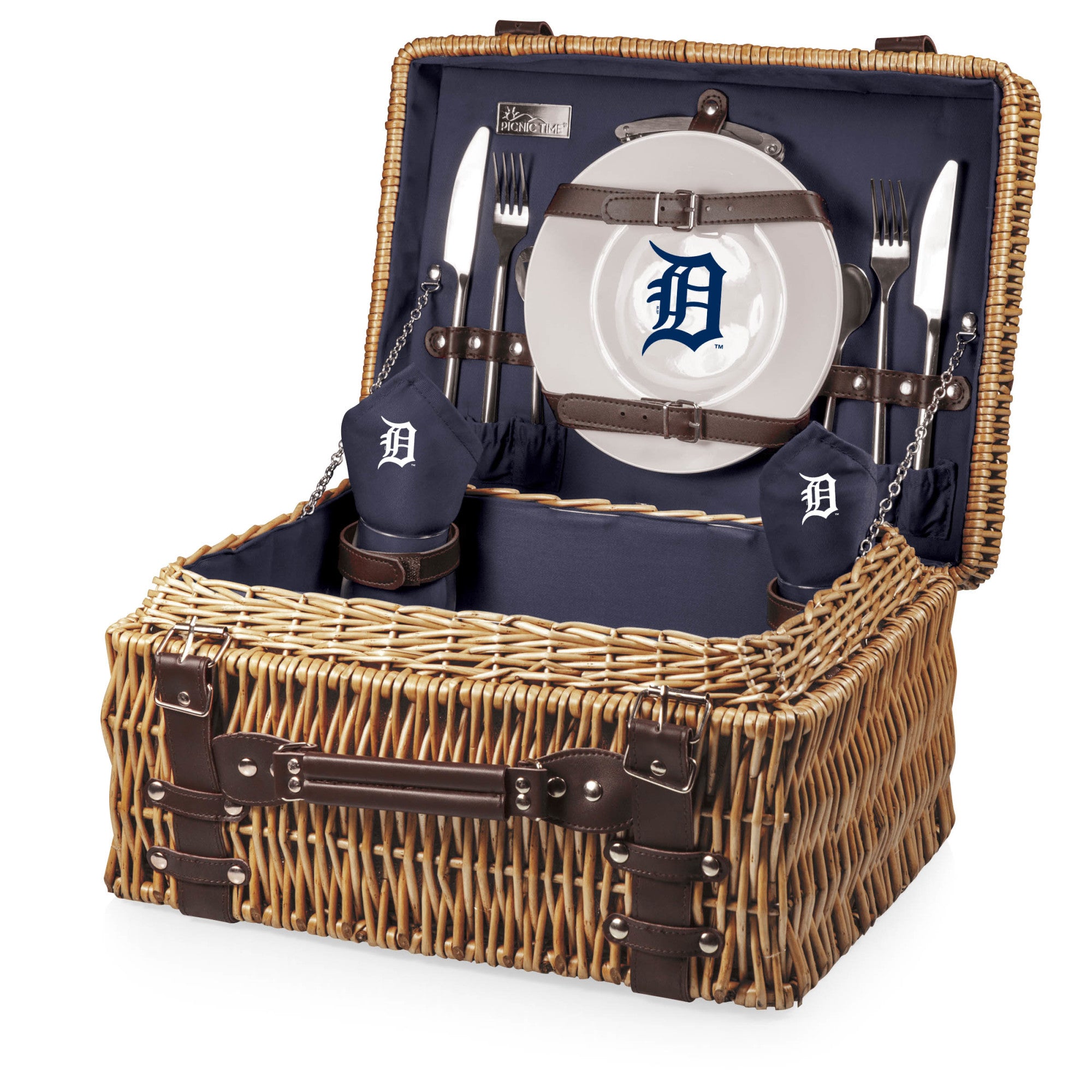 Detroit Tigers - Champion Picnic Basket, (Navy Blue)