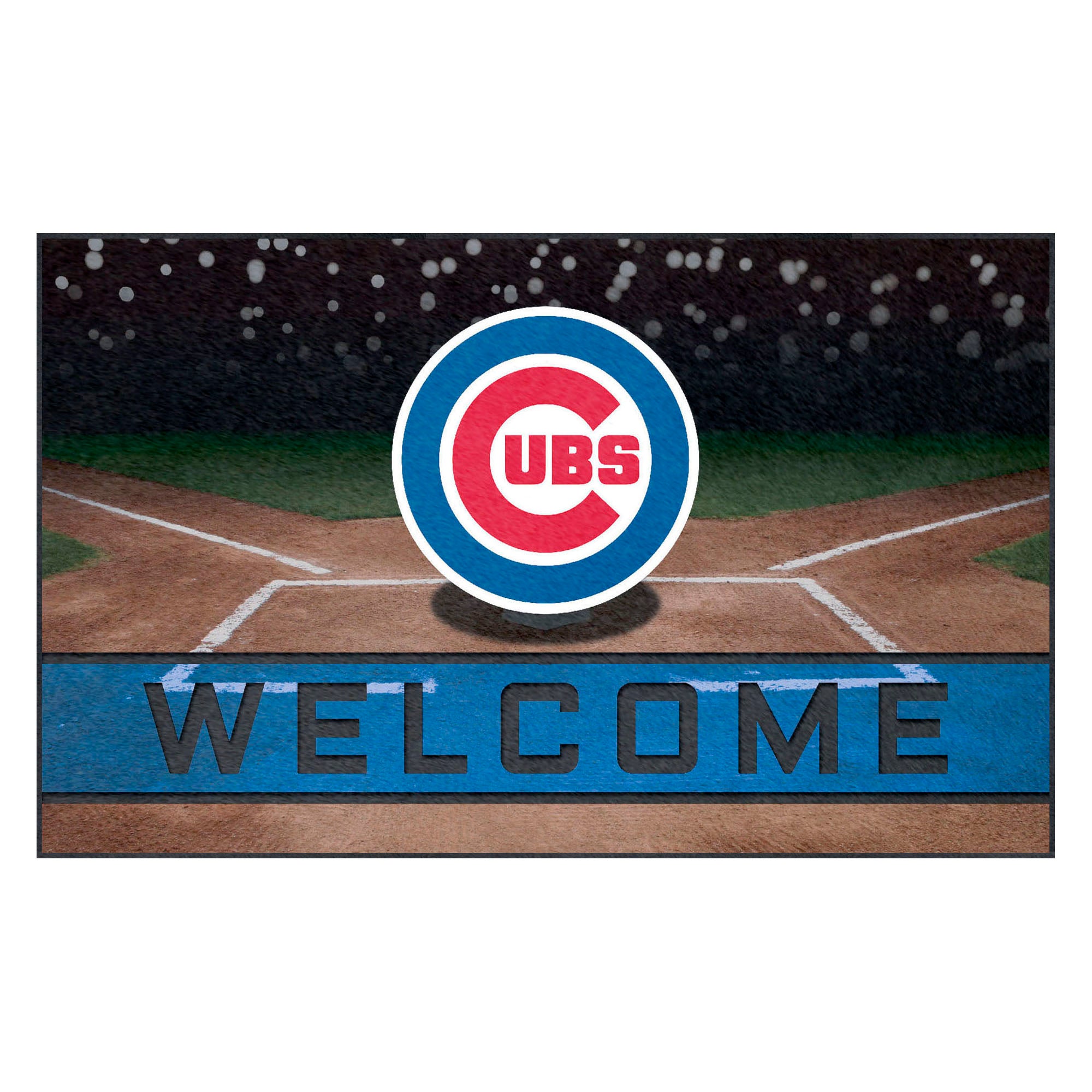 MLB - Chicago Cubs Crumb Rubber Door Mat