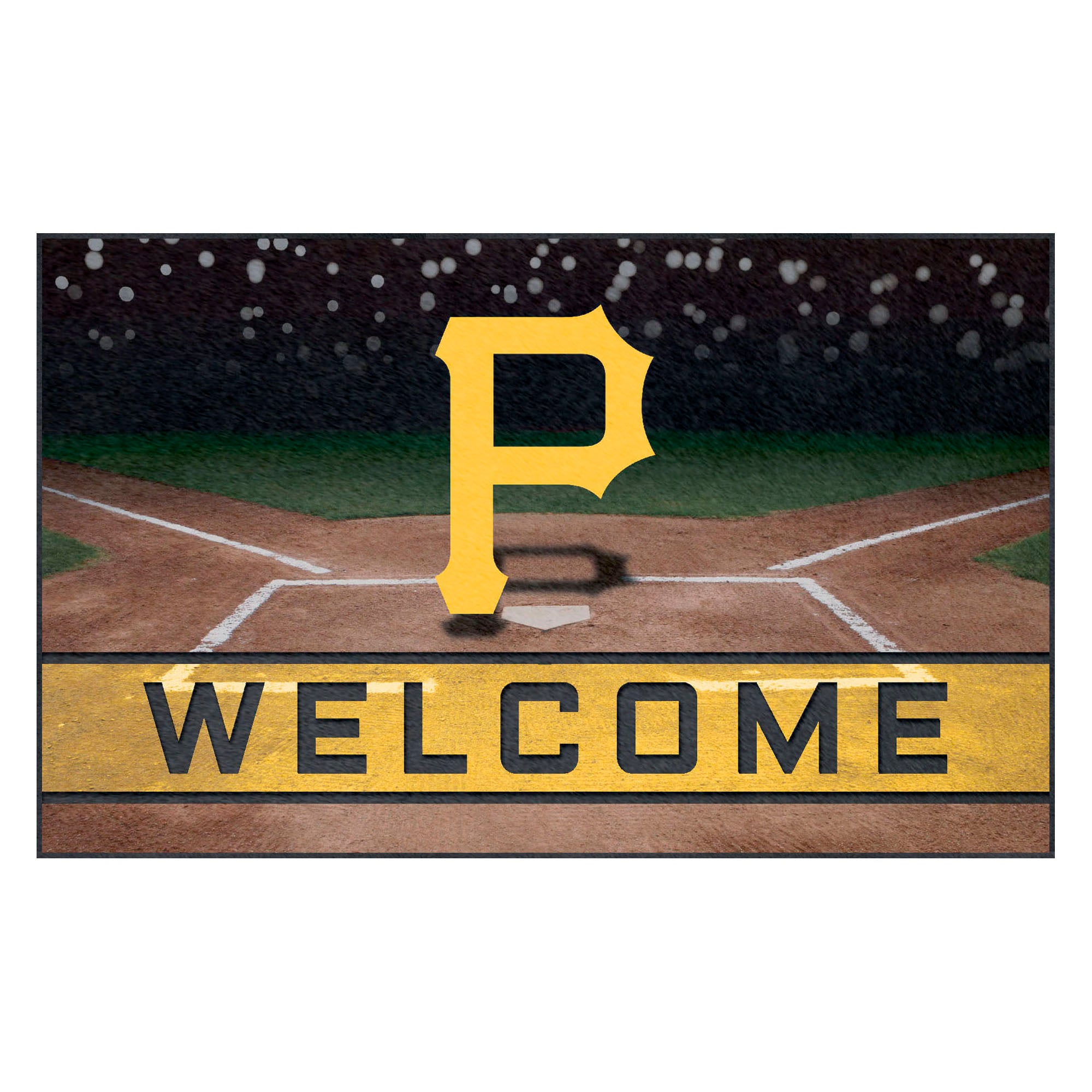 MLB - Pittsburgh Pirates Crumb Rubber Door Mat