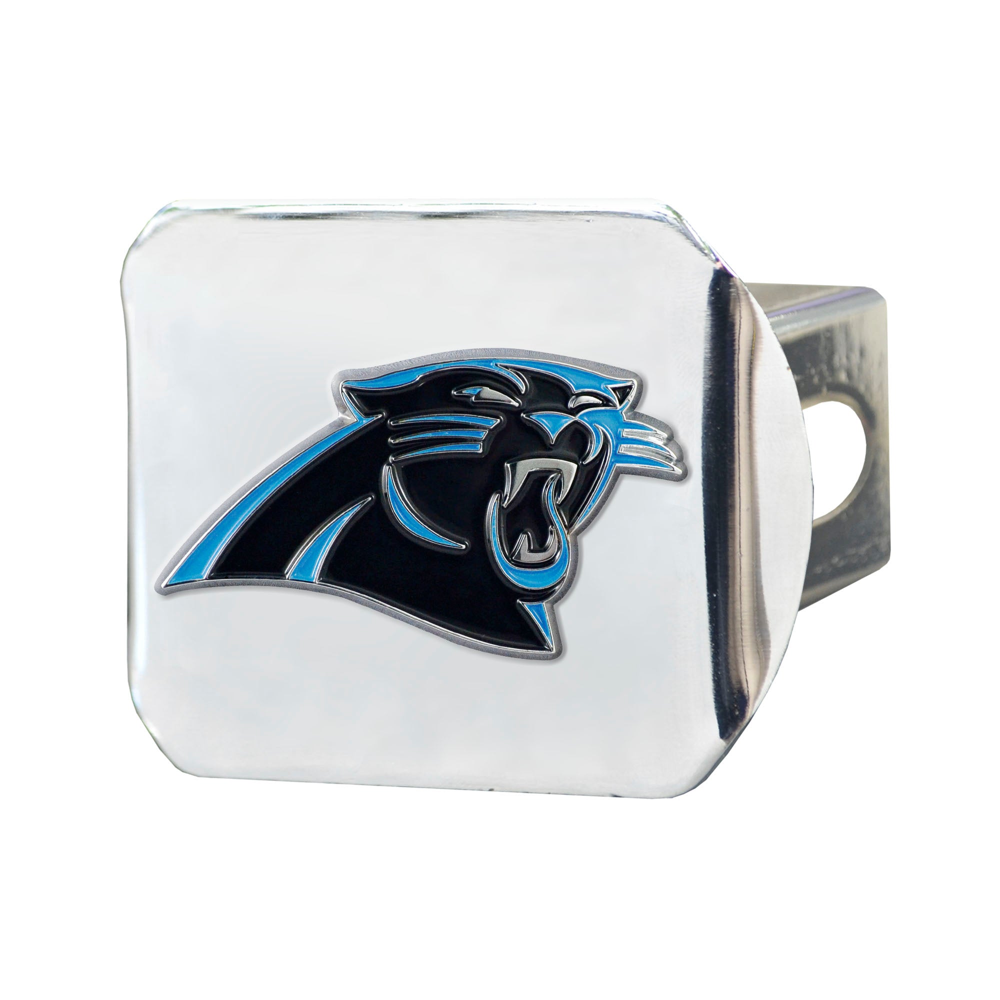 NFL - Carolina Panthers  Color Hitch Cover - Chrome