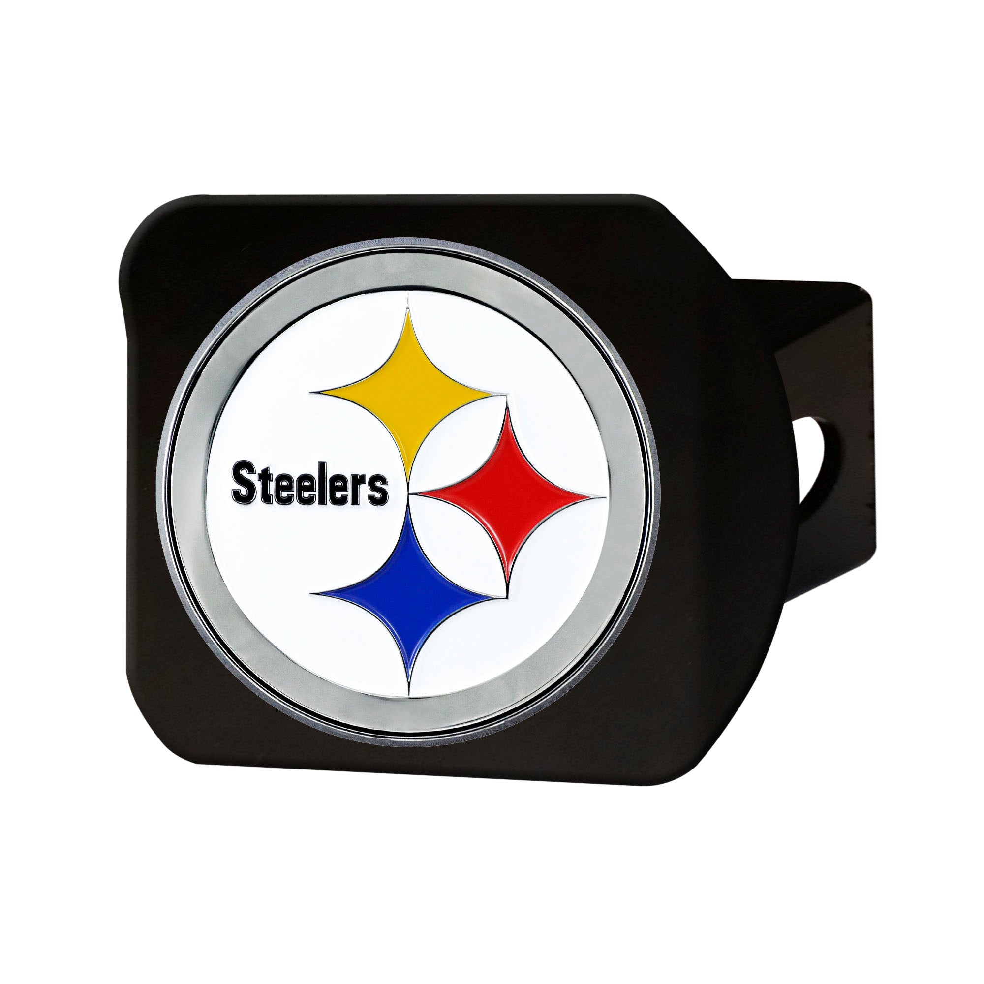 NFL - Pittsburgh Steelers  Color Hitch Cover - Black
