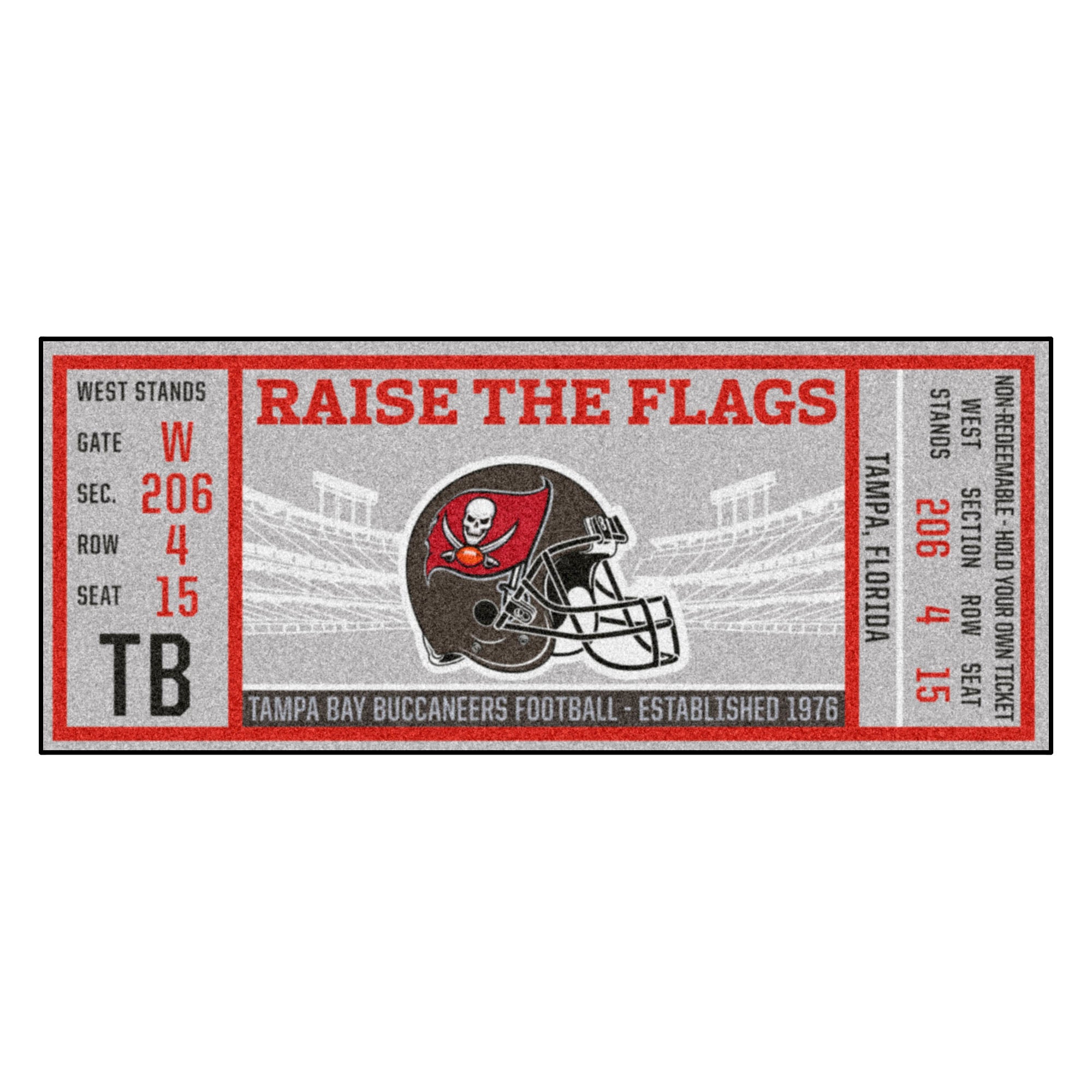 NFL - Tampa Bay Buccaneers Ticket Runner