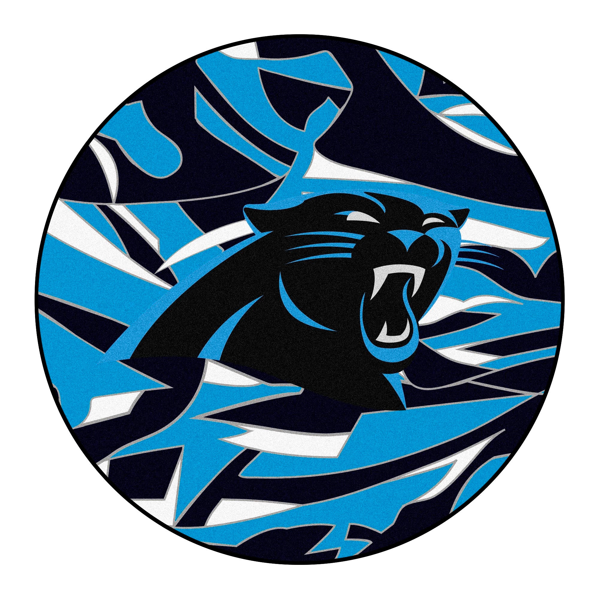 NFL - Carolina Panthers XFIT Roundel Mat