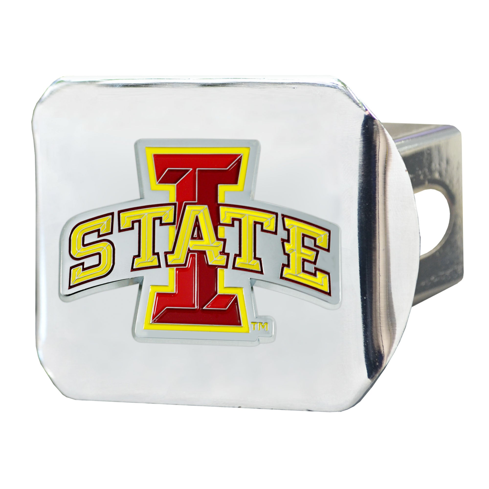 Iowa State University Color Hitch Cover - Chrome