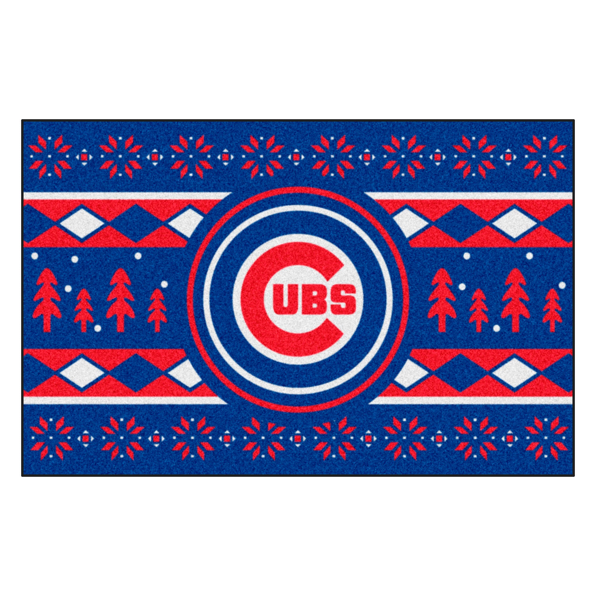 MLB - Chicago Cubs Holiday Sweater Starter Mat