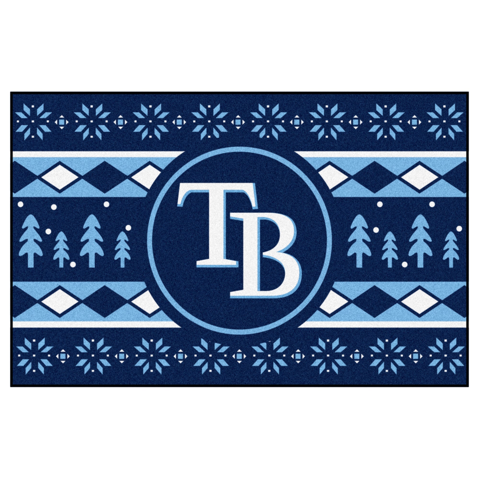 MLB - Tampa Bay Rays Holiday Sweater Starter Mat