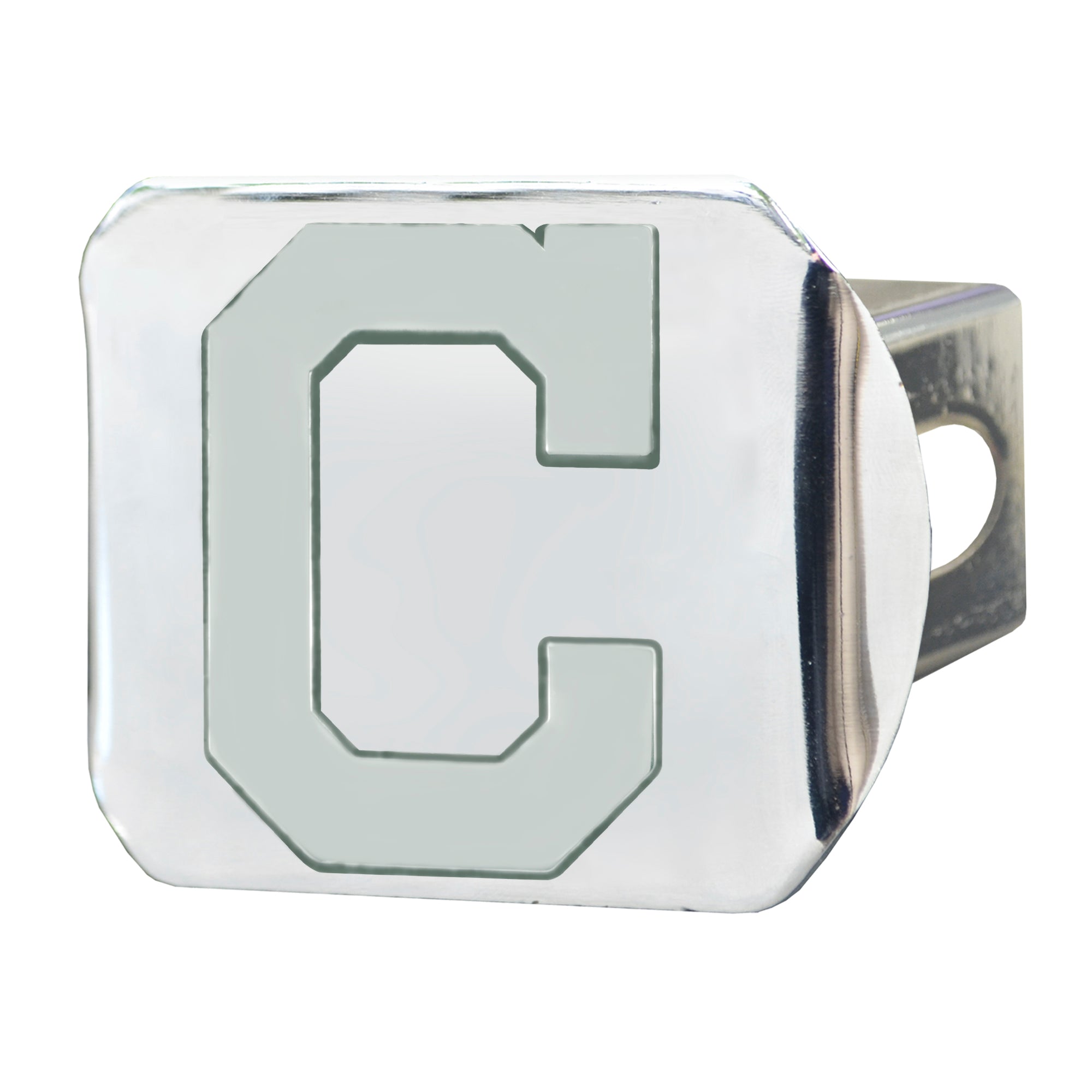 MLB - Cleveland Indians Hitch Cover - Chrome