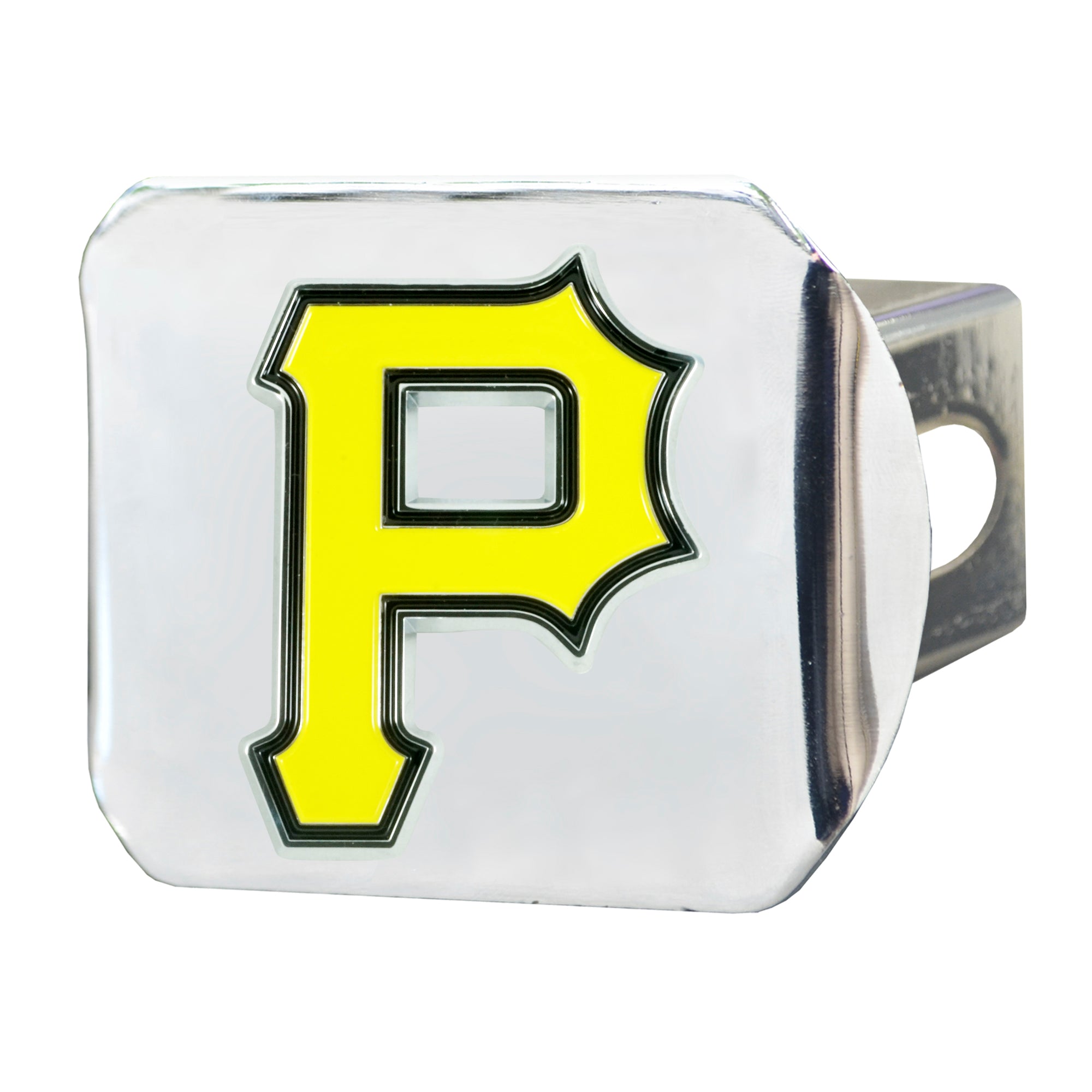MLB - Pittsburgh Pirates Color Hitch Cover - Chrome