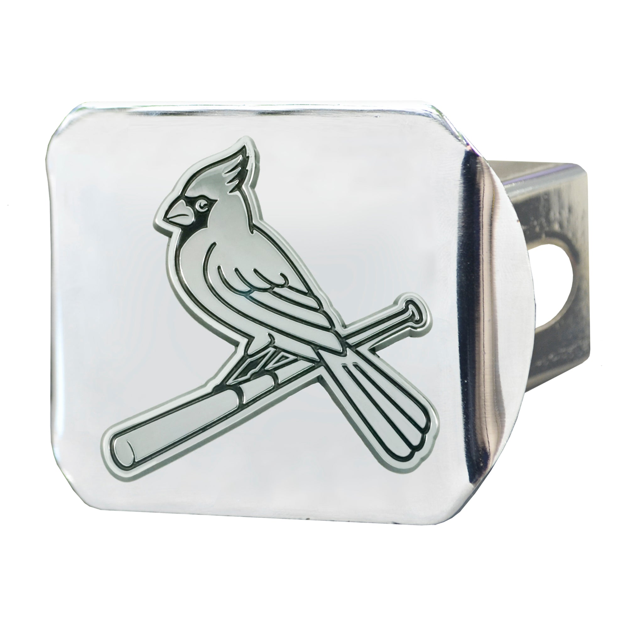MLB - St. Louis Cardinals Hitch Cover - Chrome