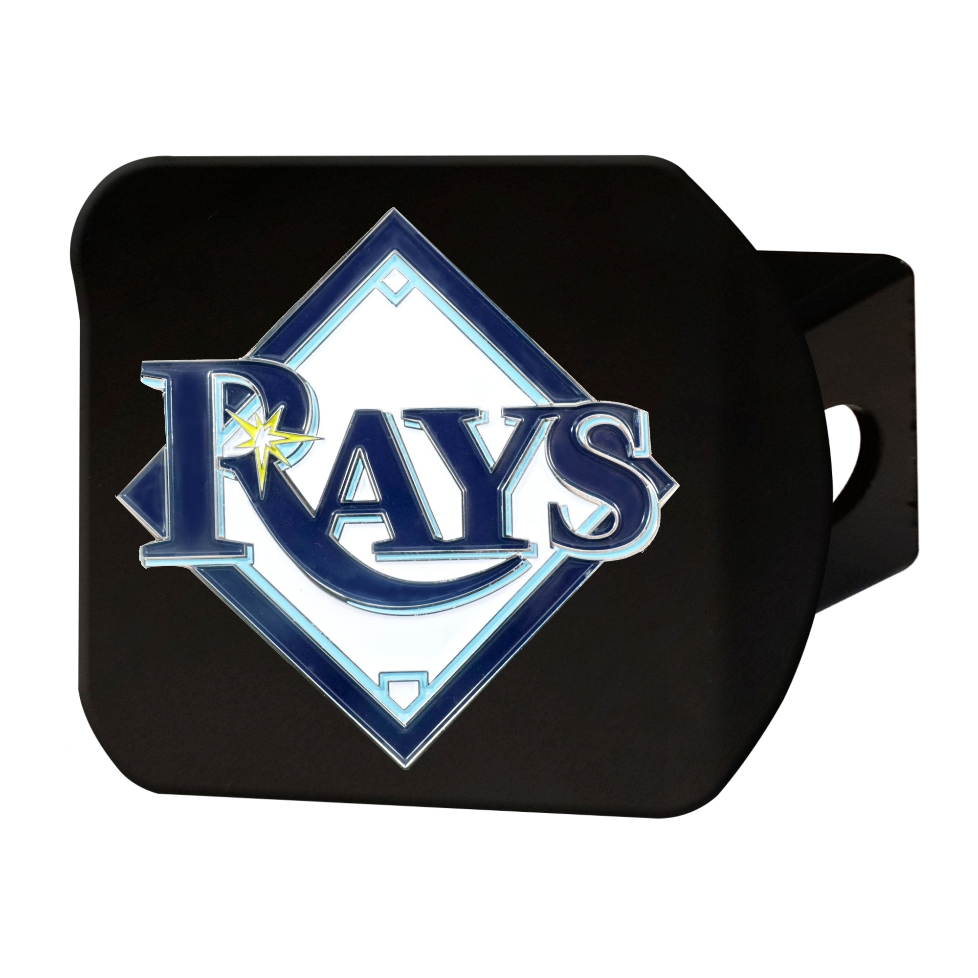 MLB - Tampa Bay Rays Color Hitch Cover - Black