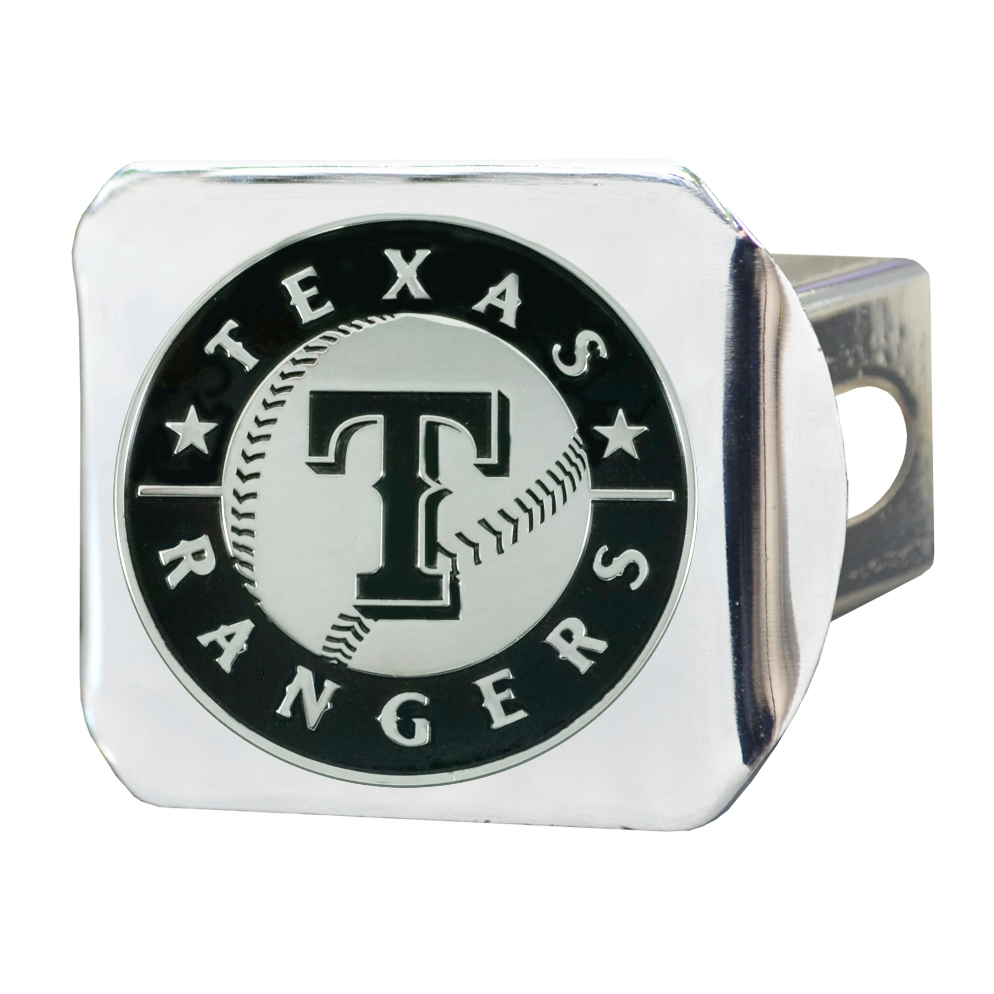 MLB - Texas Rangers Hitch Cover - Chrome