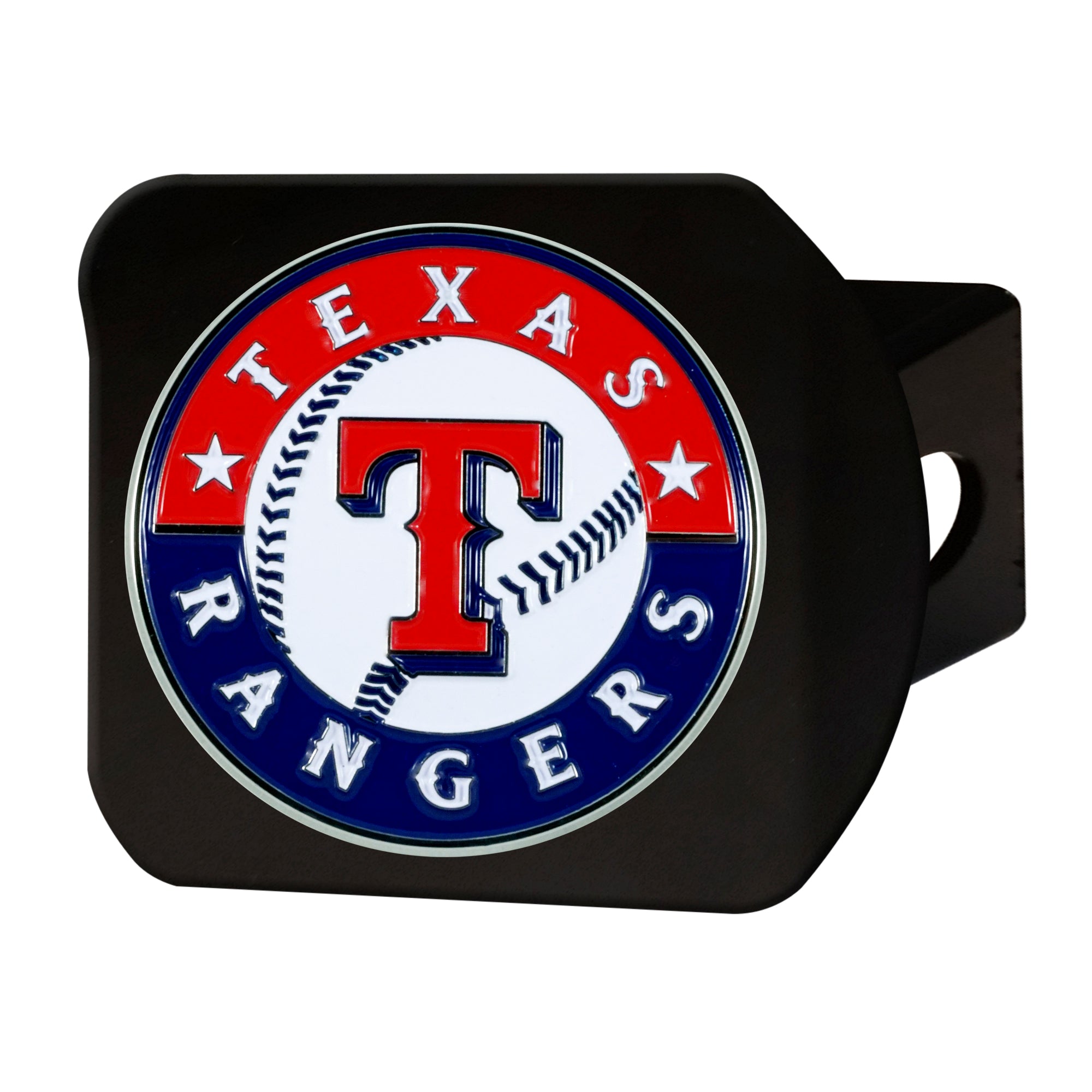 MLB - Texas Rangers Color Hitch Cover - Black