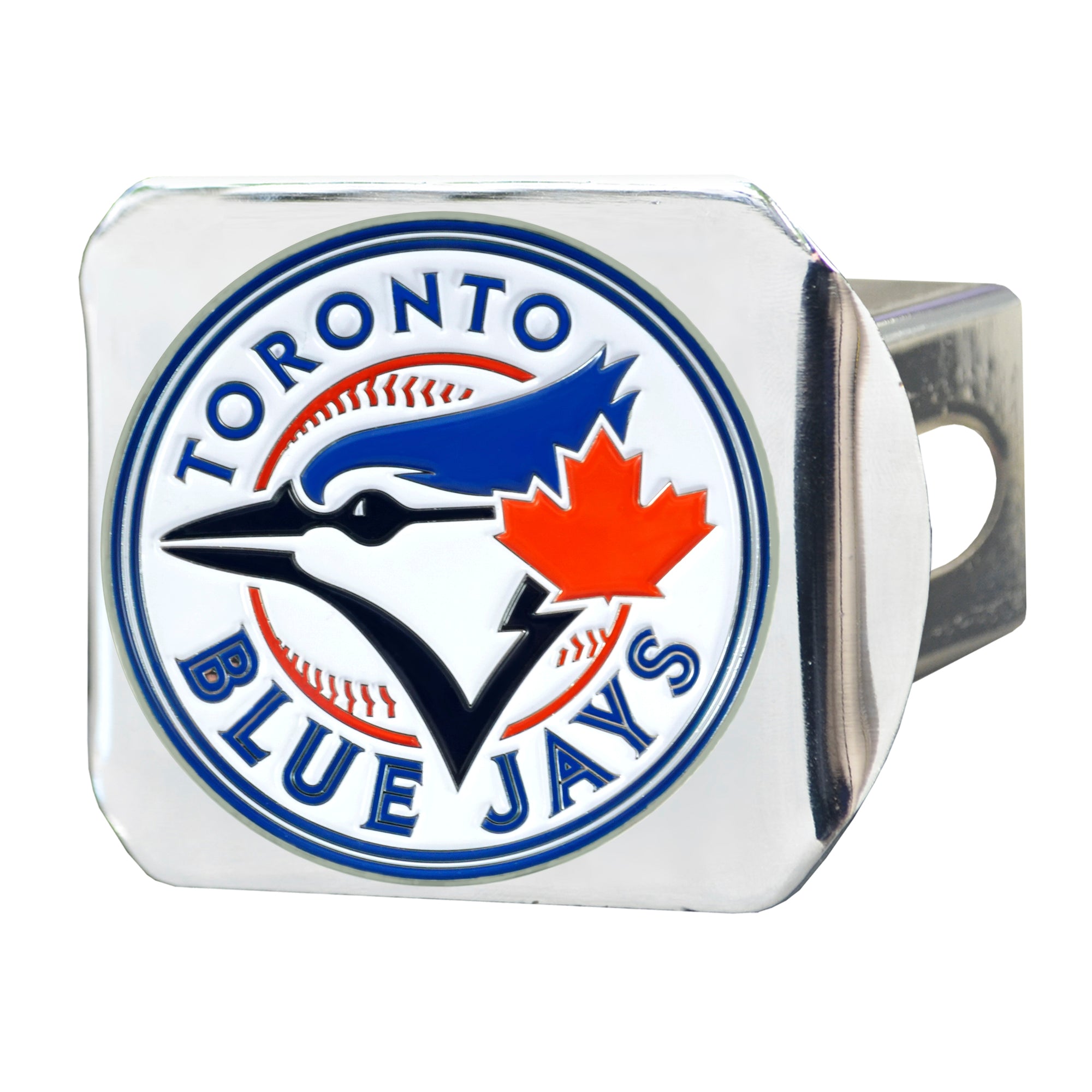 MLB - Toronto Blue Jays Color Hitch Cover - Chrome