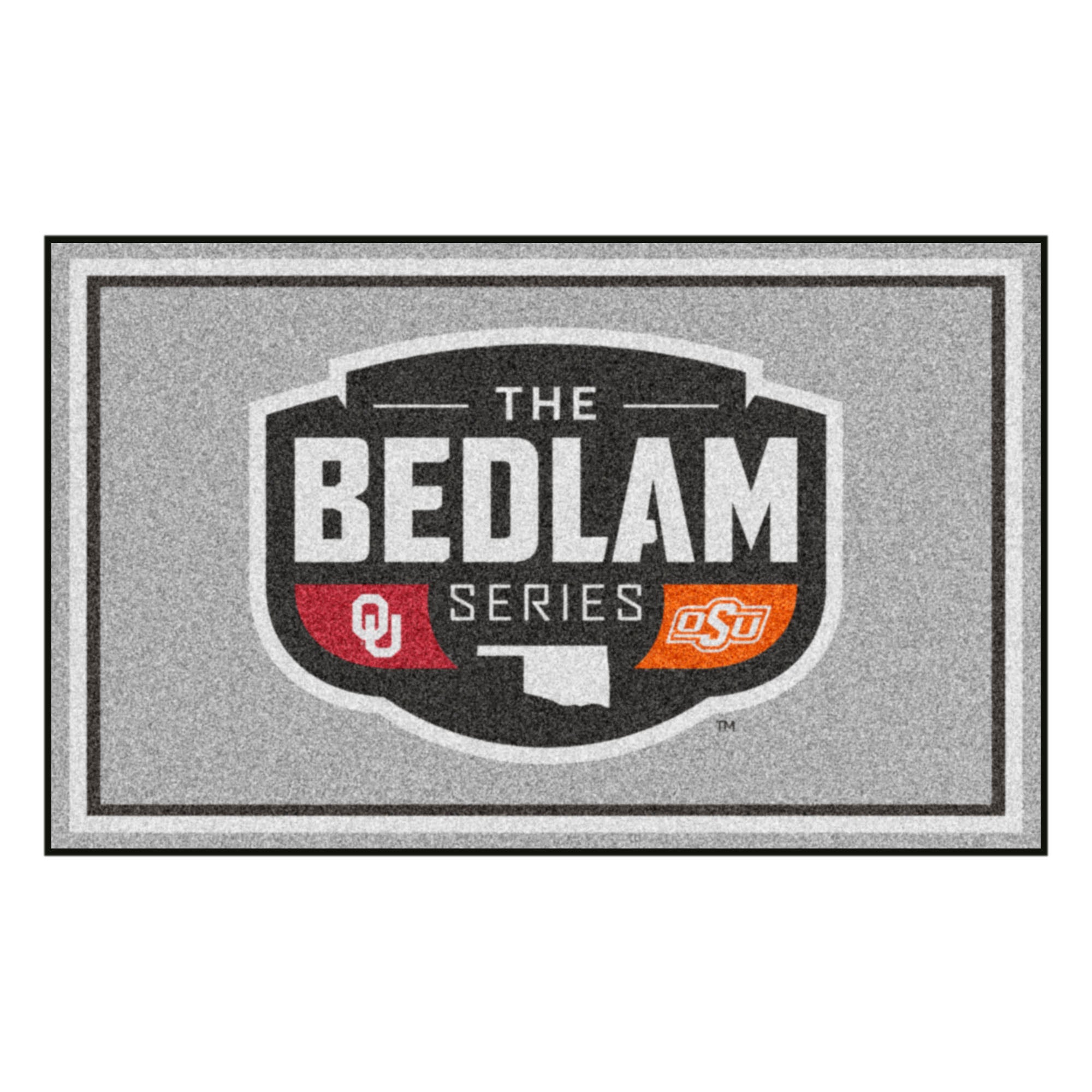 The Bedlam Series - Oklahoma / Oklahoma State 4x6 Rug