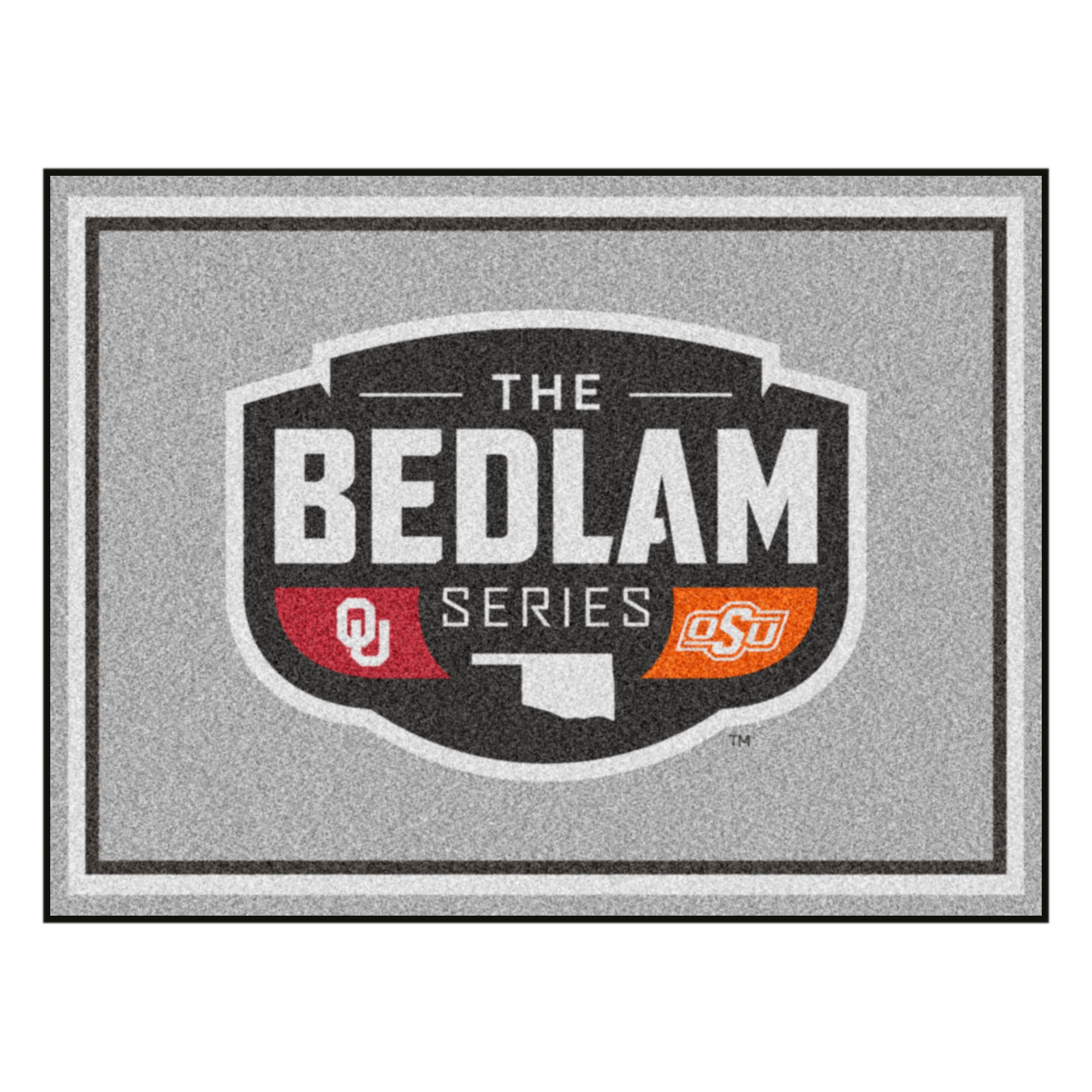 The Bedlam Series - Oklahoma / Oklahoma State 8x10 Rug