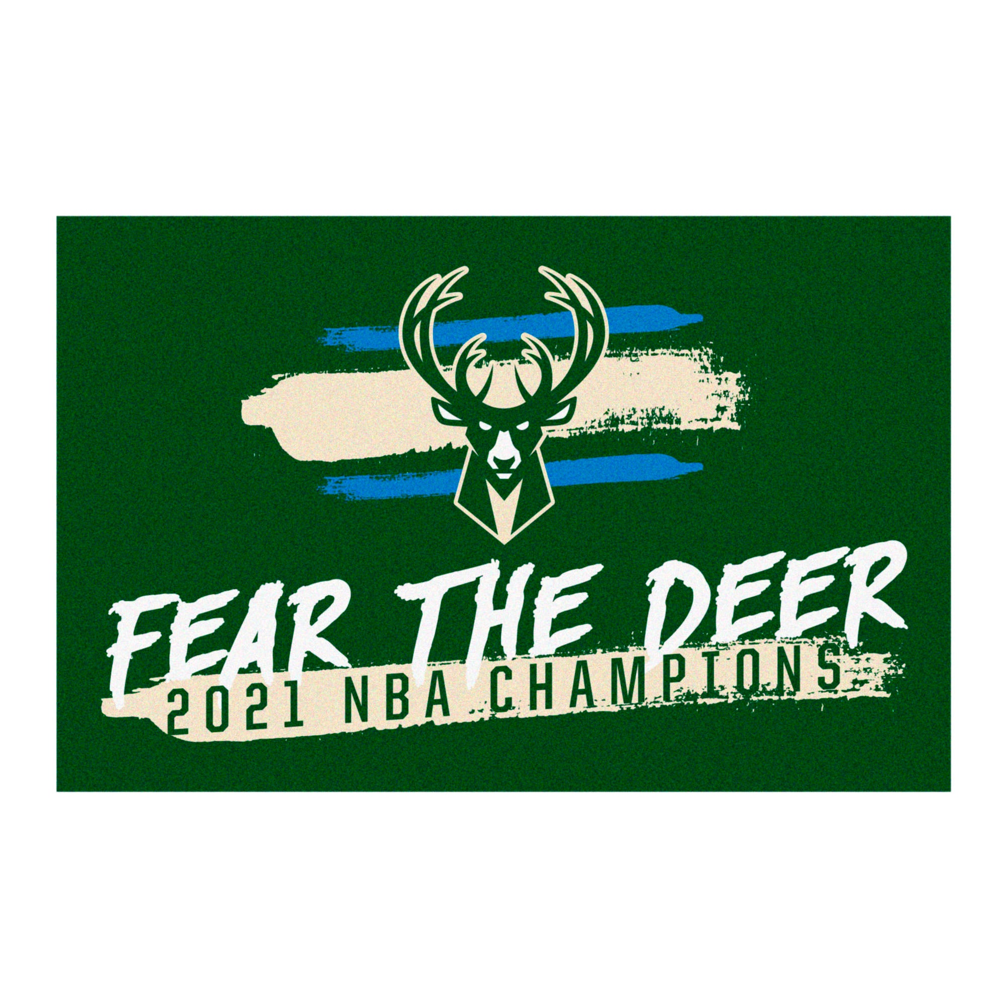 Milwaukee Bucks 2021 NBA Champions Starter Mat