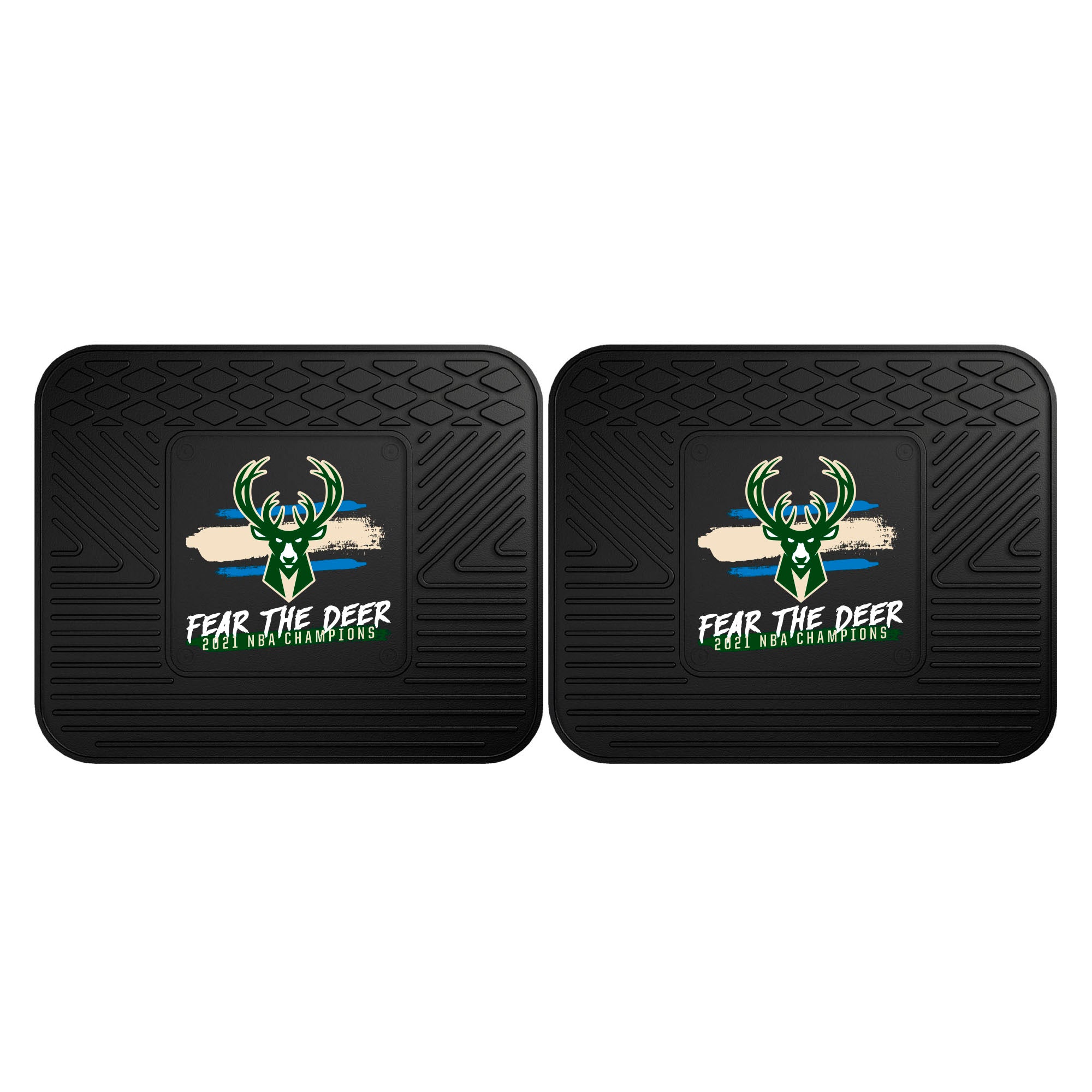 Milwaukee Bucks 2021 NBA Champions 2 Utility Mats