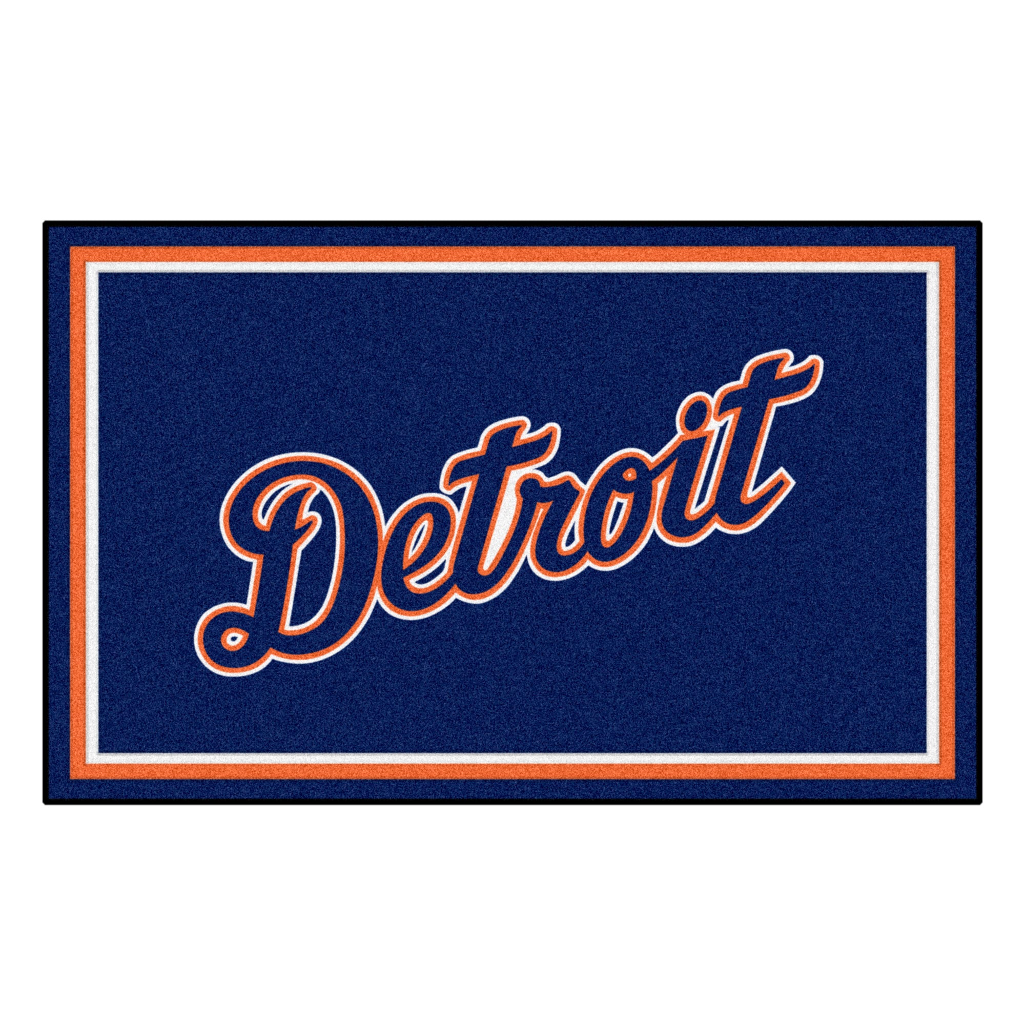 Detroit Tigers 4x6 Rug
