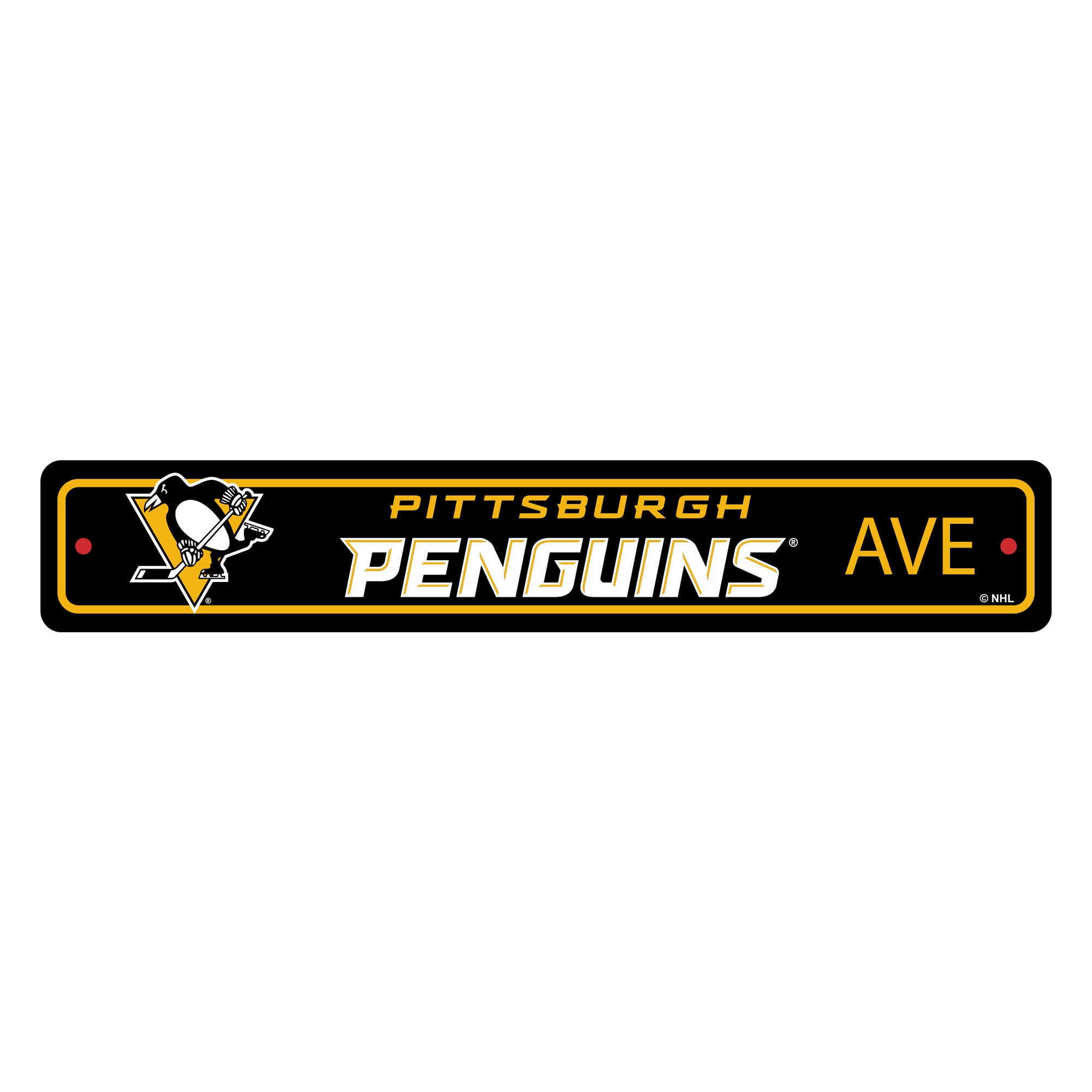NHL - Pittsburgh Penguins Street Sign