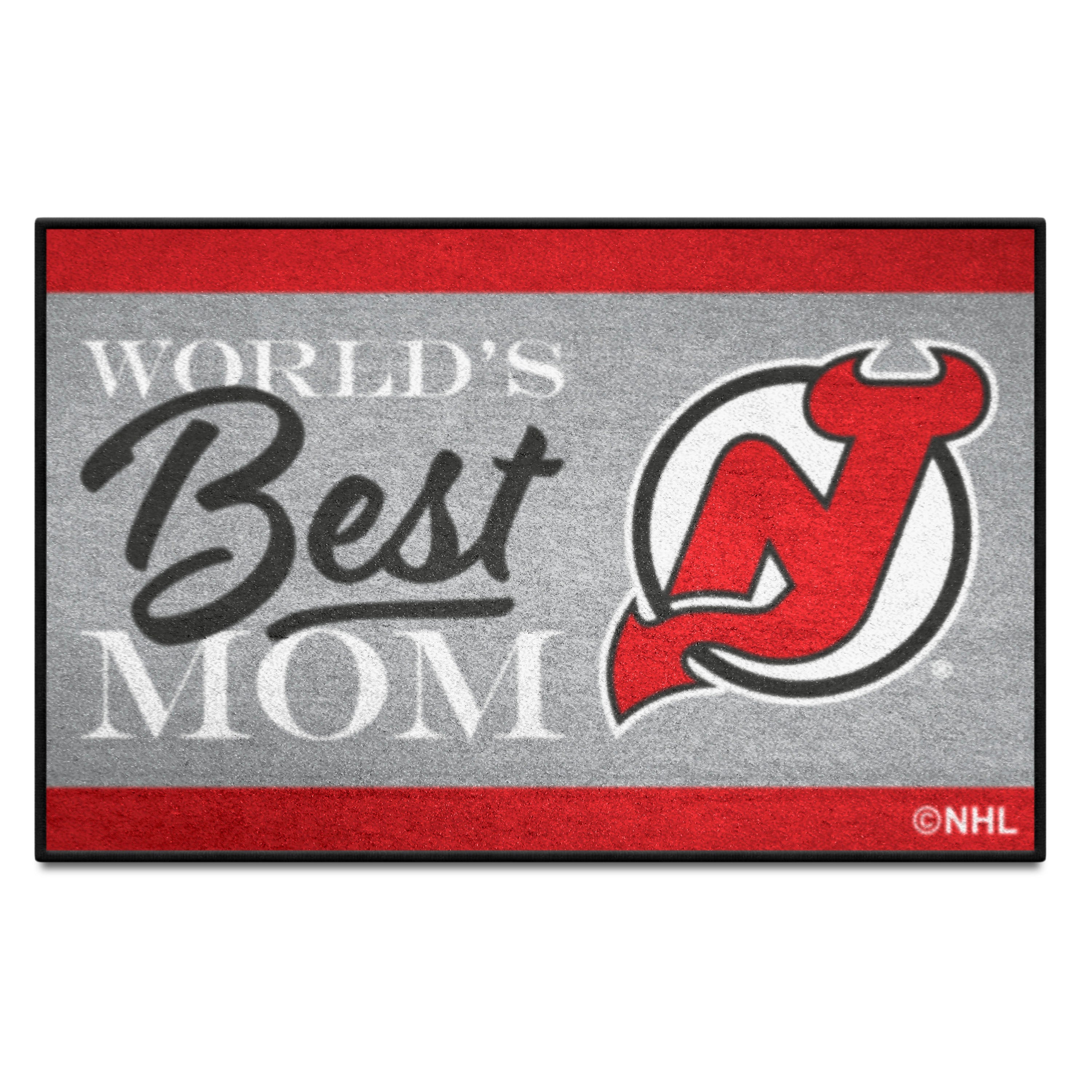 NHL - New Jersey Devils Starter Mat - World's Best Mom