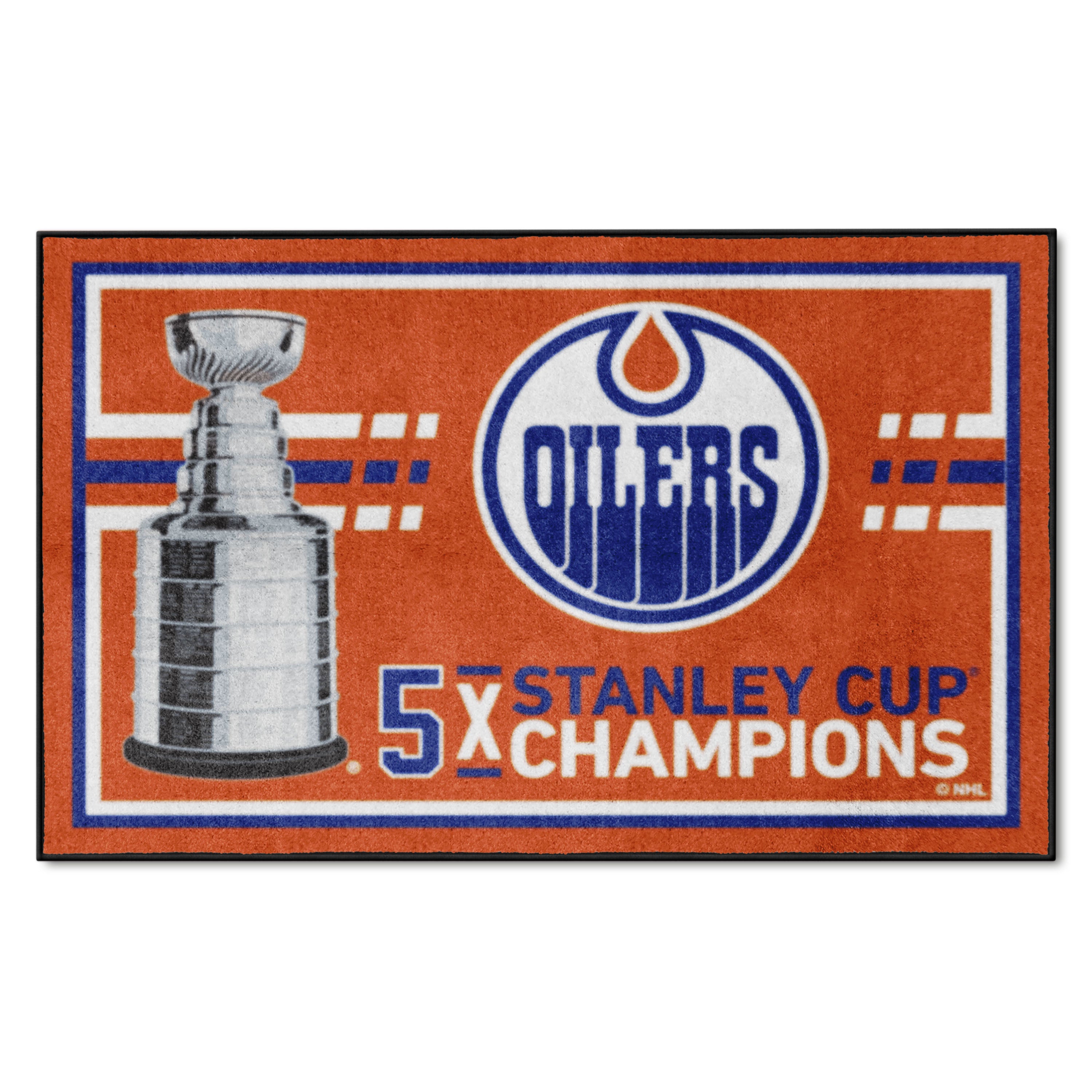 NHL - Edmonton Oilers 4x6 Rug