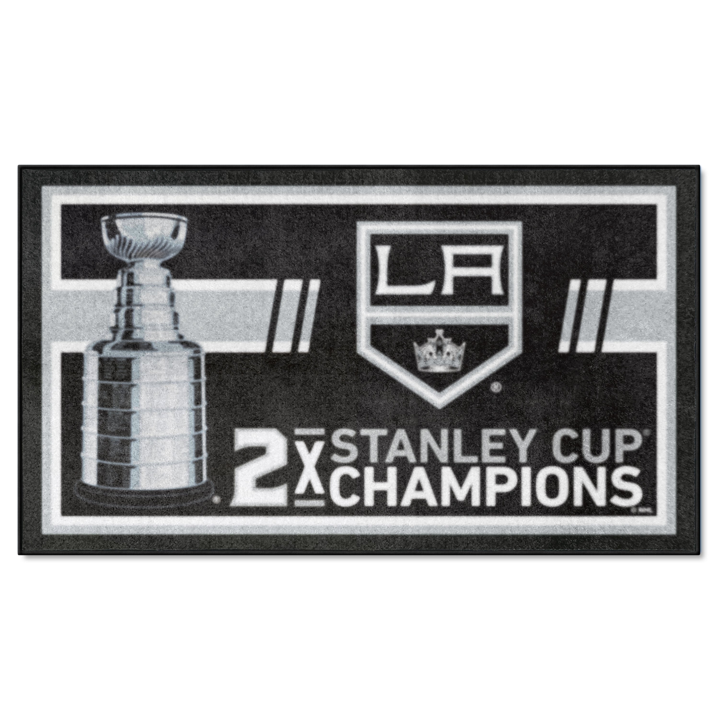 NHL - Los Angeles Kings Dynasty 3x5 Rug