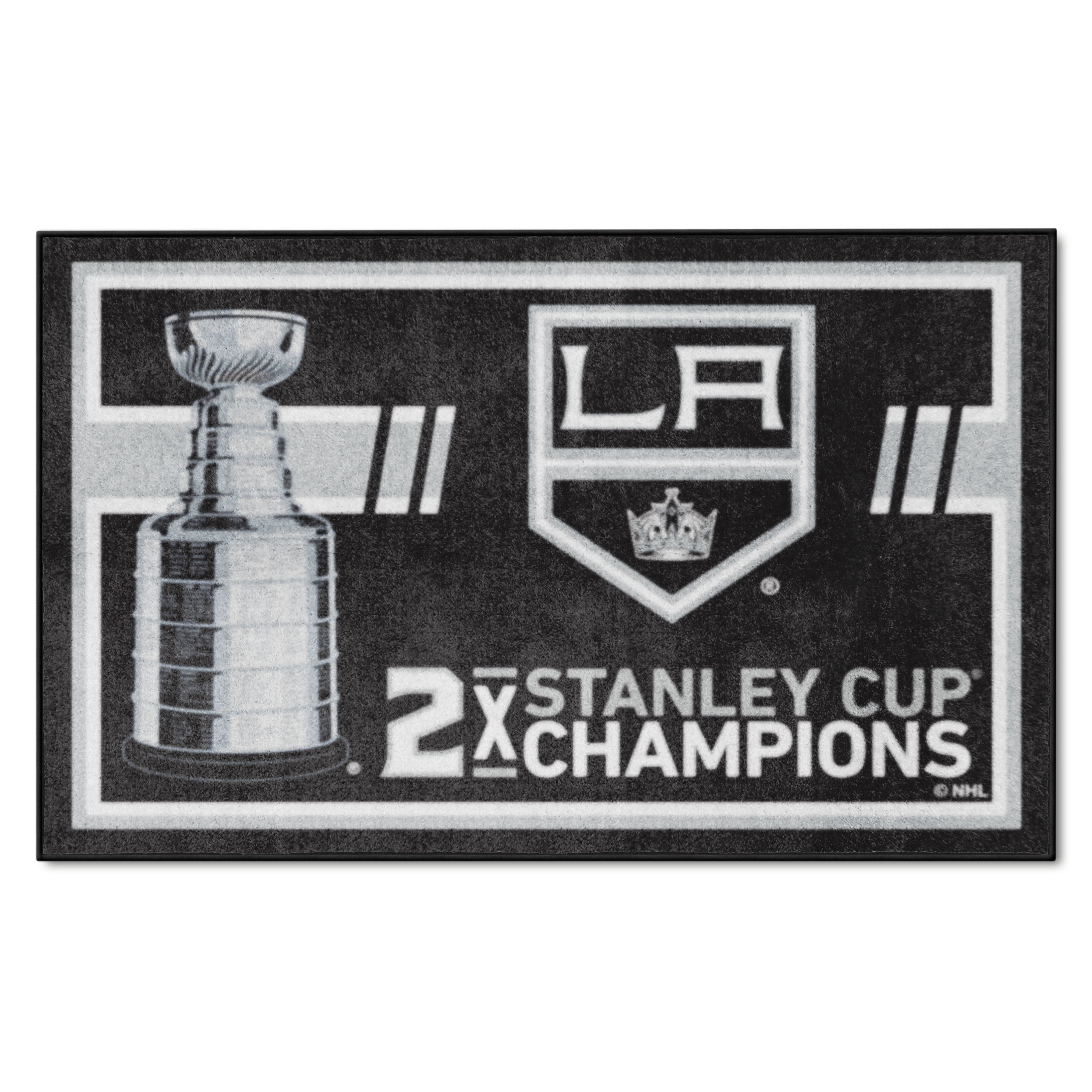 NHL - Los Angeles Kings 4x6 Rug