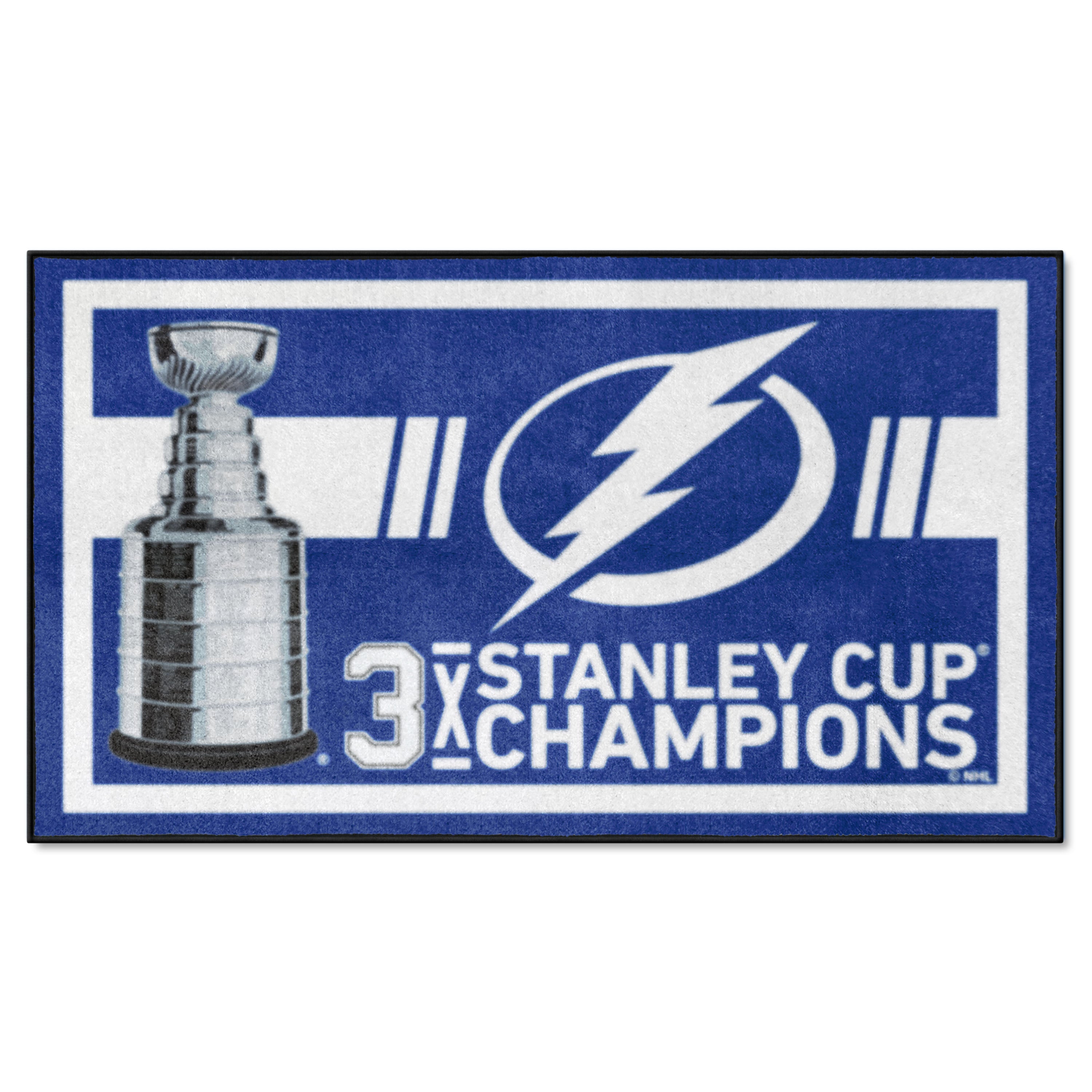 NHL - Tampa Bay Lightning Dynasty 3x5 Rug