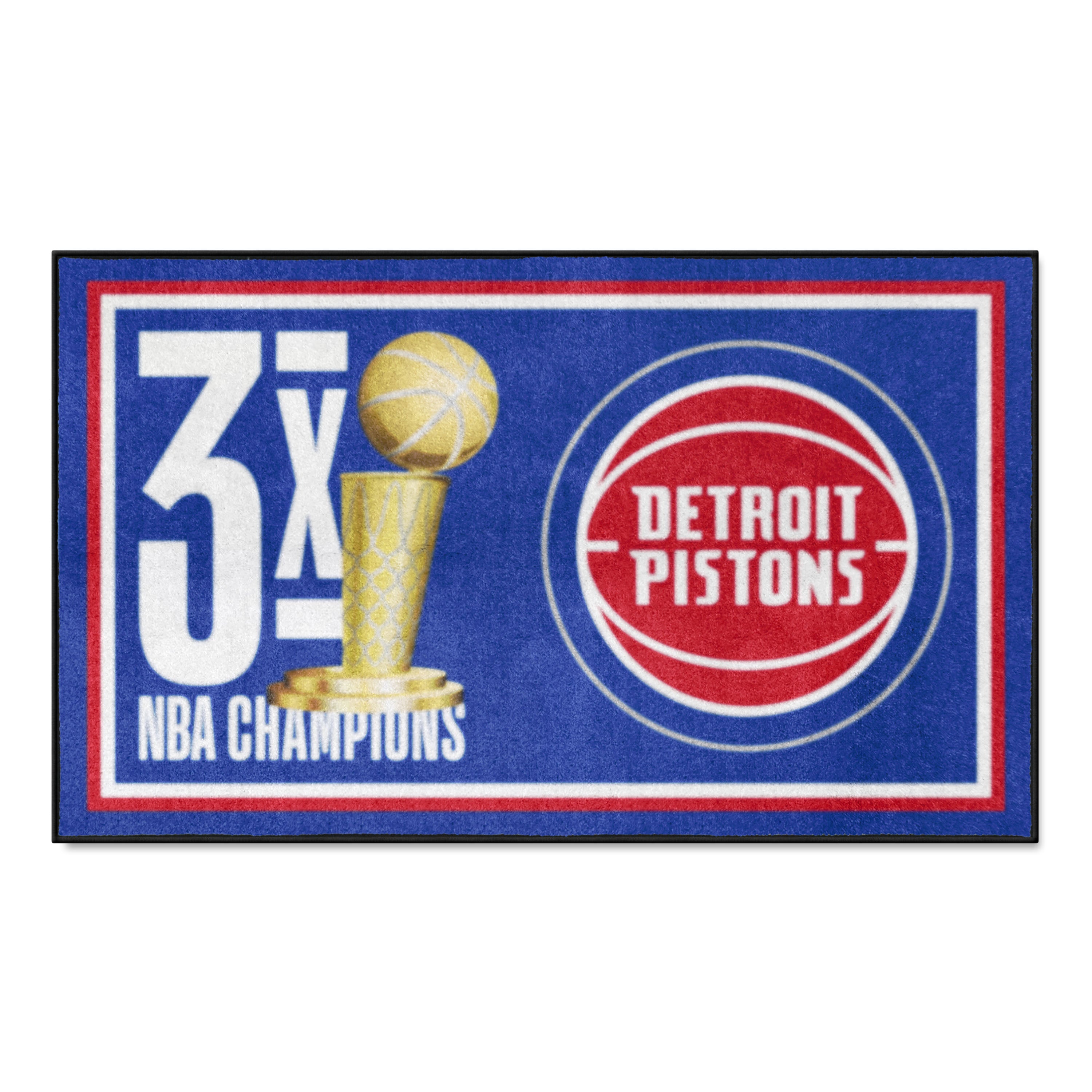 NBA - Detroit Pistons 3x5 Rug