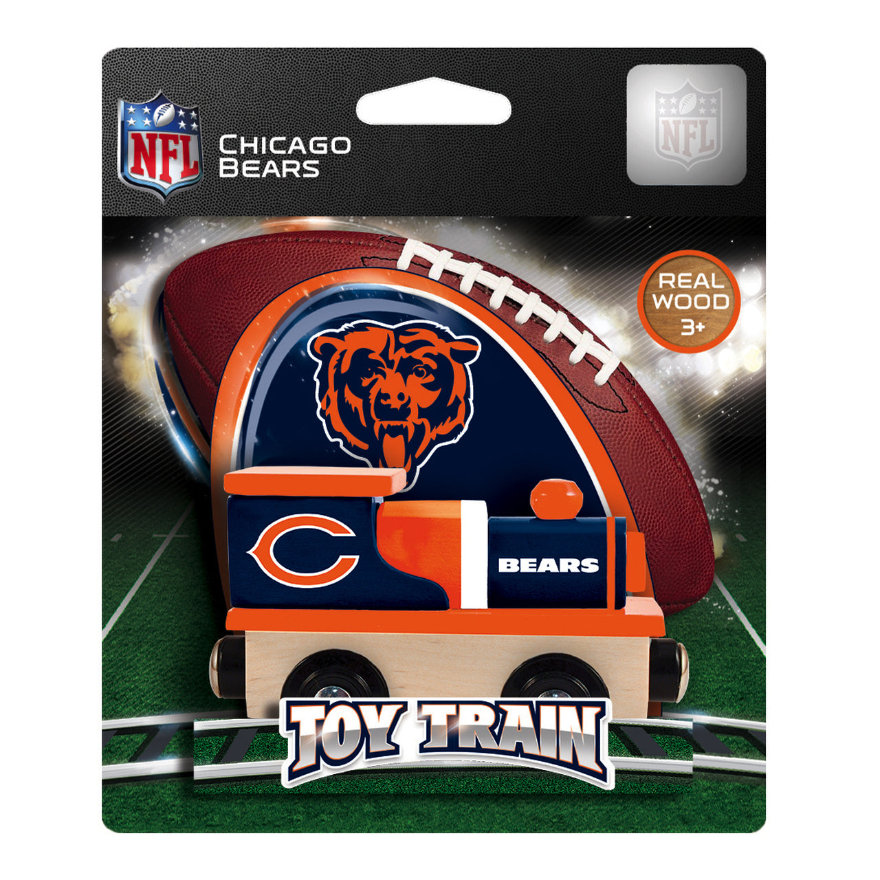 CHICAGO BEARS SPORTS TOY TRAIN ENGINE