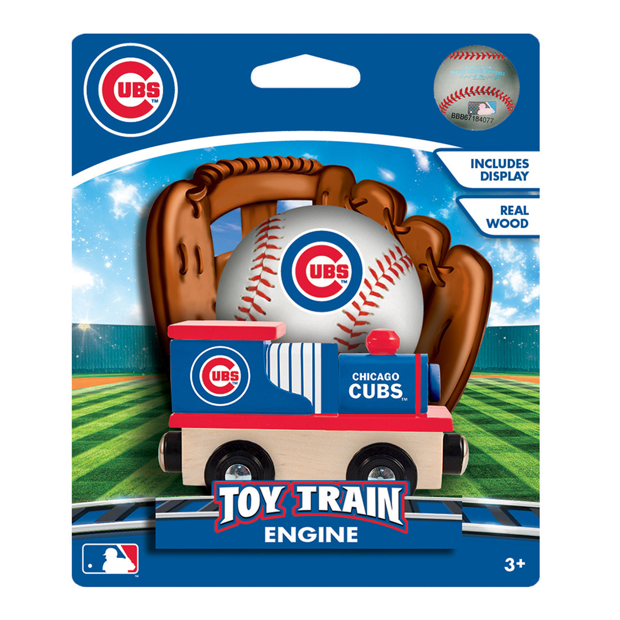 CHICAGO CUBS SPORTS TOY TRAIN ENGINE