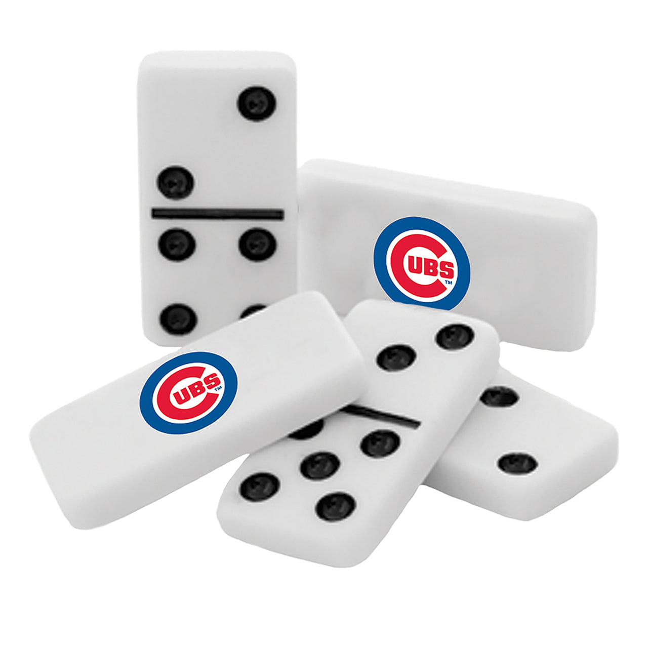 CHICAGO CUBS DOUBLE-SIX DOMINOES