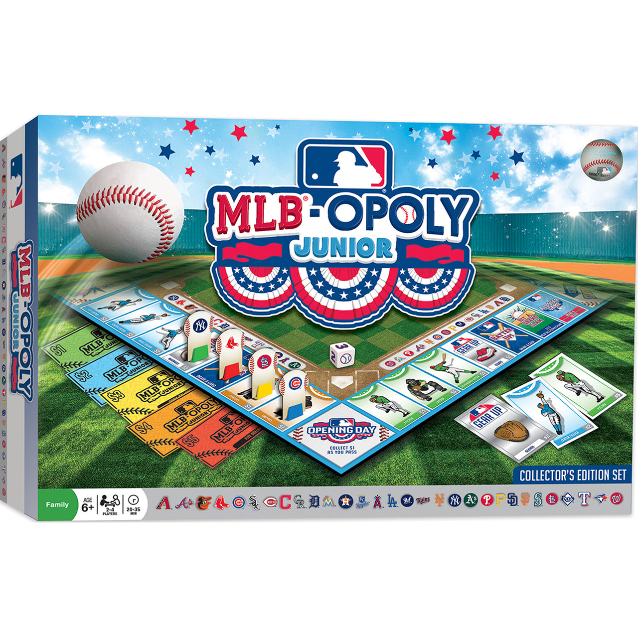 MLB OPOLY JUNIOR BOARD GAME