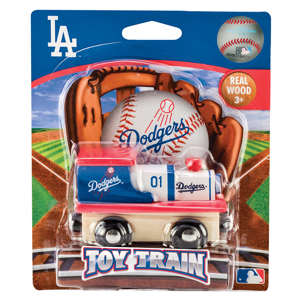 LOS ANGELES DODGERS SPORTS TOY TRAIN ENGINE