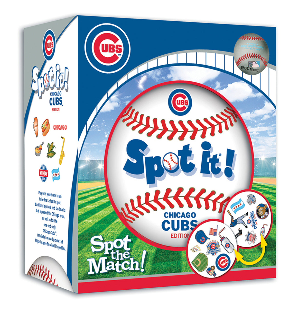 CHICAGO CUBS SPOT IT! CARD GAME