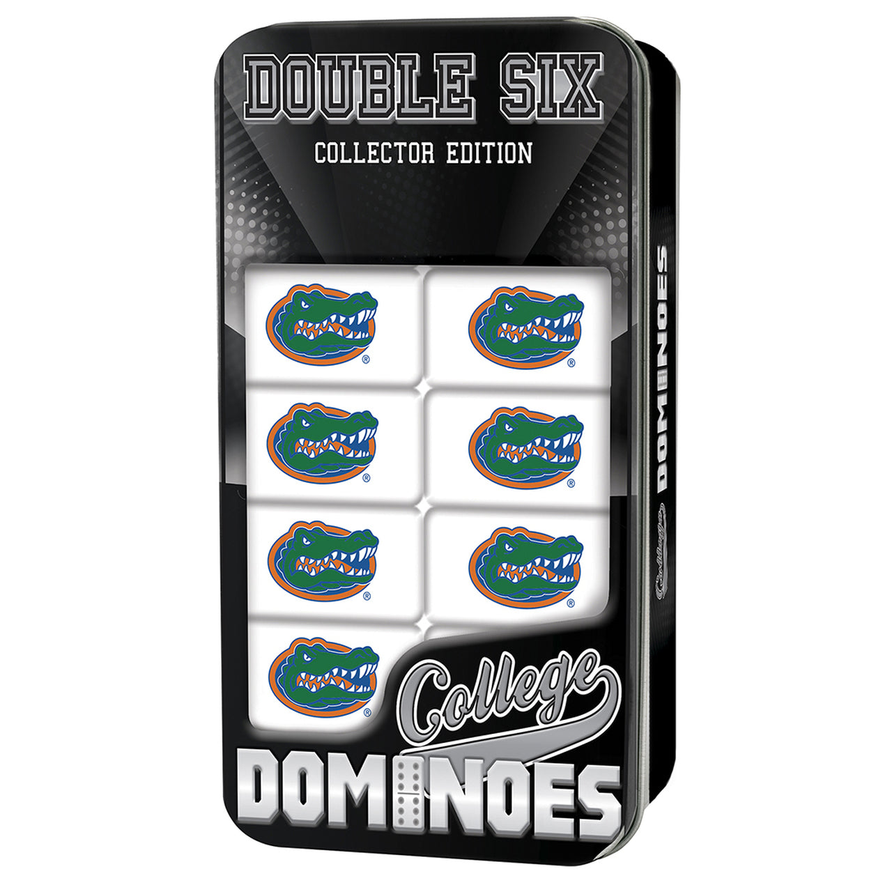 FLORIDA GATORS DOUBLE-SIX DOMINOES