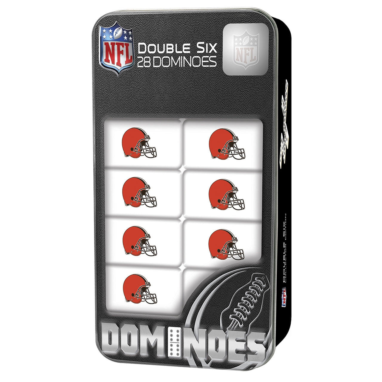 CLEVELAND BROWNS DOMINOES DOUBLE-SIX