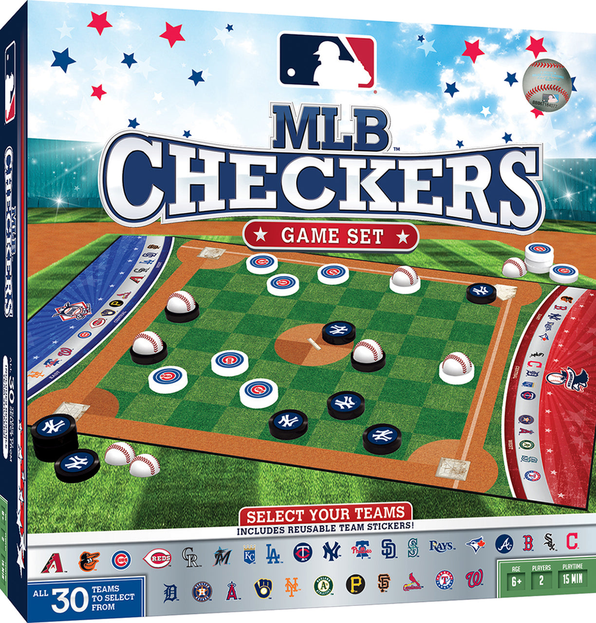 MLB LEAGUE CHECKERS