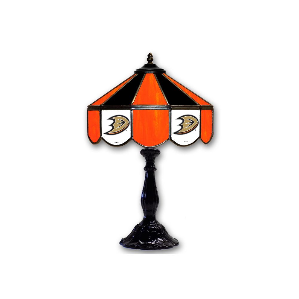 Anaheim Ducks 21 Glass Table Lamp