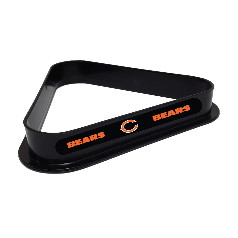 Chicago Bears Plastic 8-Ball Rack